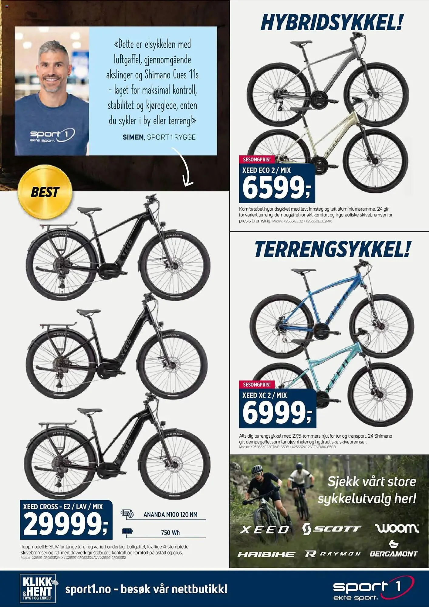 Sport 1 kundeavis fra 7. april til 19. april 2026 - kundeavisside 9