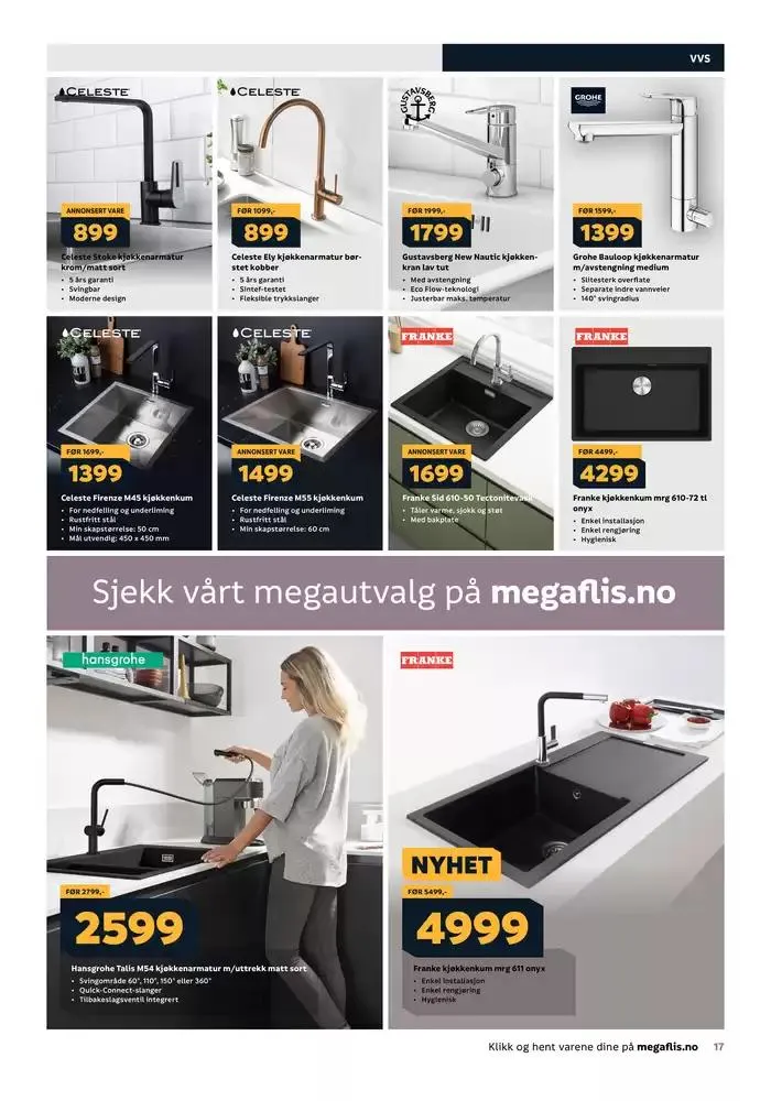 Megaflis Kundeavis fra 22. oktober til 5. november 2024 - kundeavisside 17