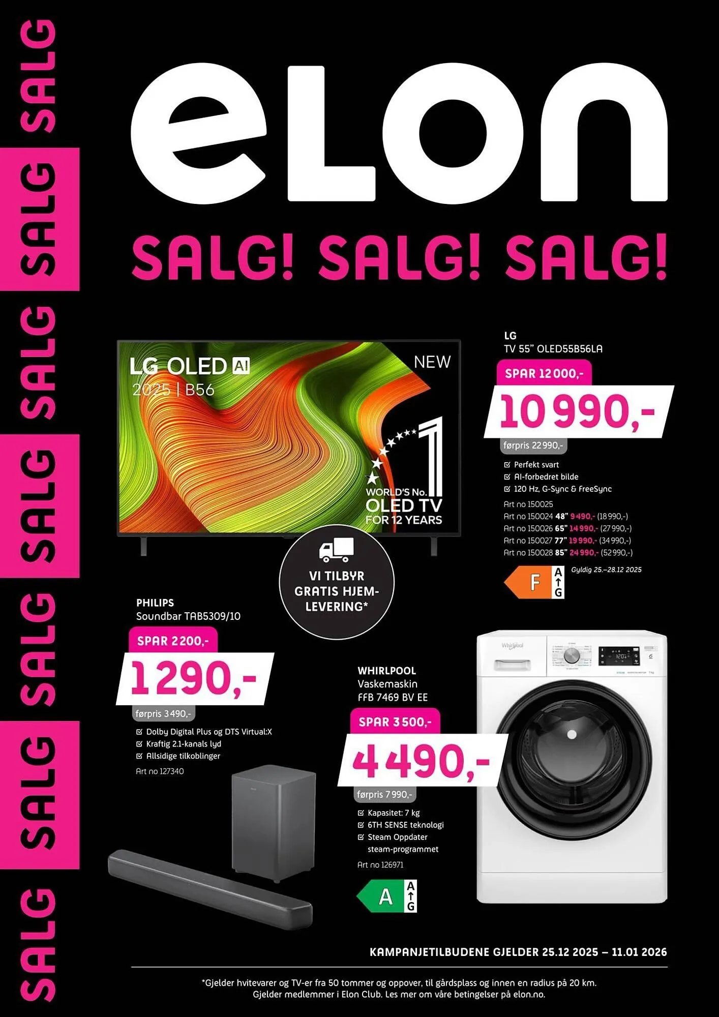 ELON kundeavis fra 25. desember til 12. januar 2026 - kundeavisside 1