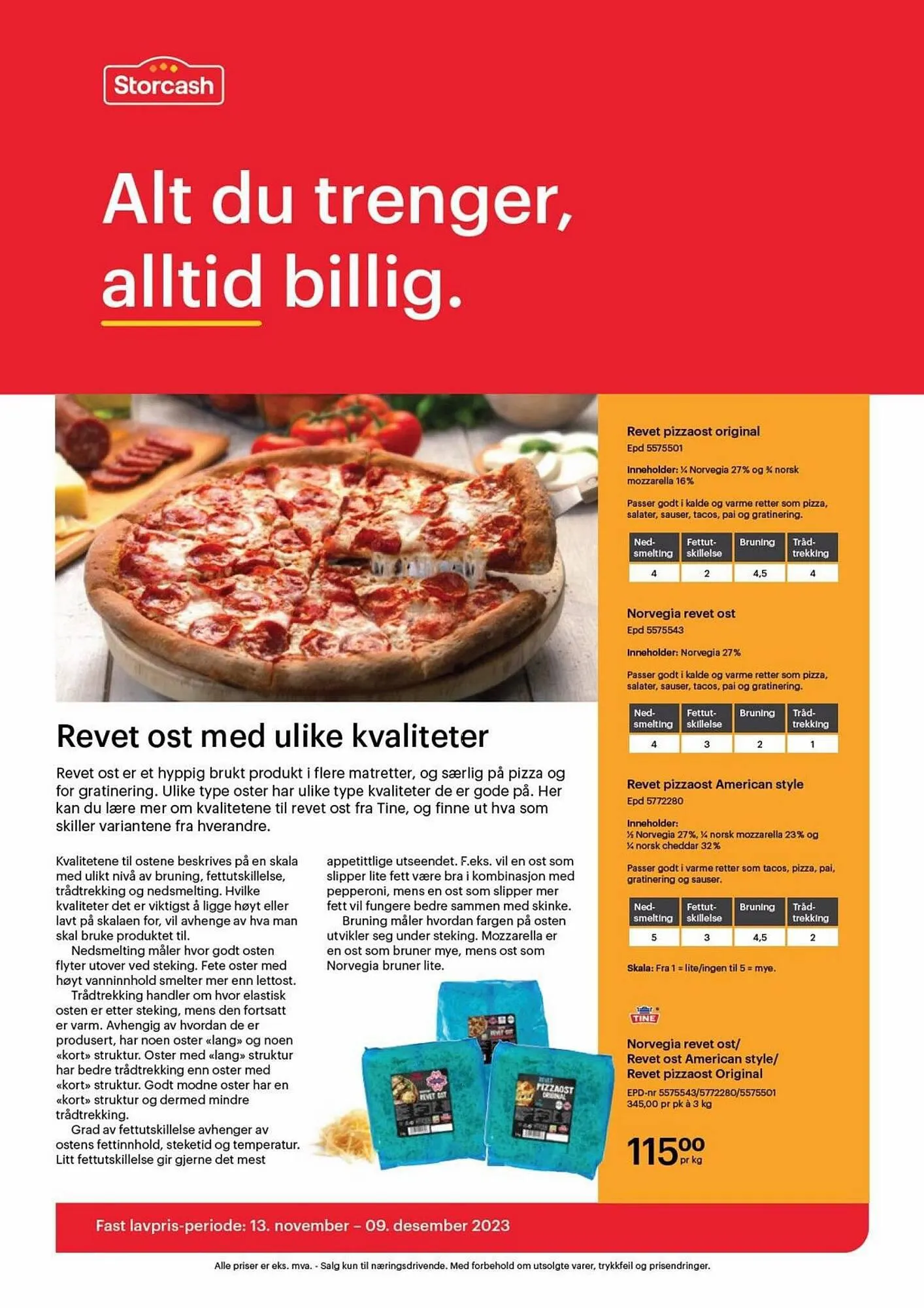 Storcash Kundeavis fra 13. november til 9. desember 2023 - kundeavisside 20