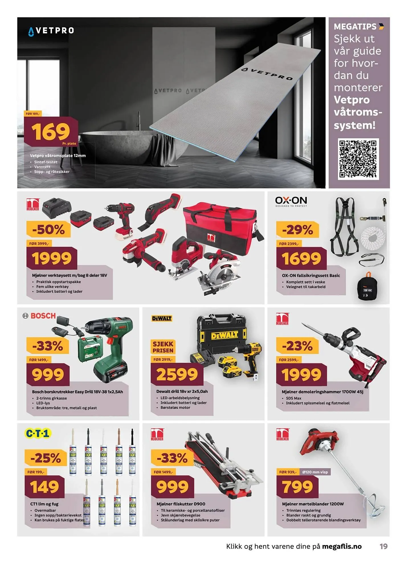 Megaflis kundeavis fra 16. mars til 7. april 2026 - kundeavisside 19