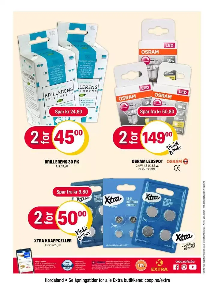 Eksklusive tilbud for våre kunder fra 3. februar til 9. februar 2025 - kundeavisside 26