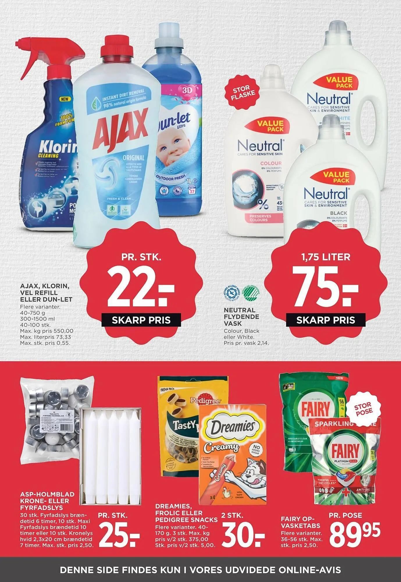 Meny kundeavis fra 27. februar til 5. mars 2026 - kundeavisside 45
