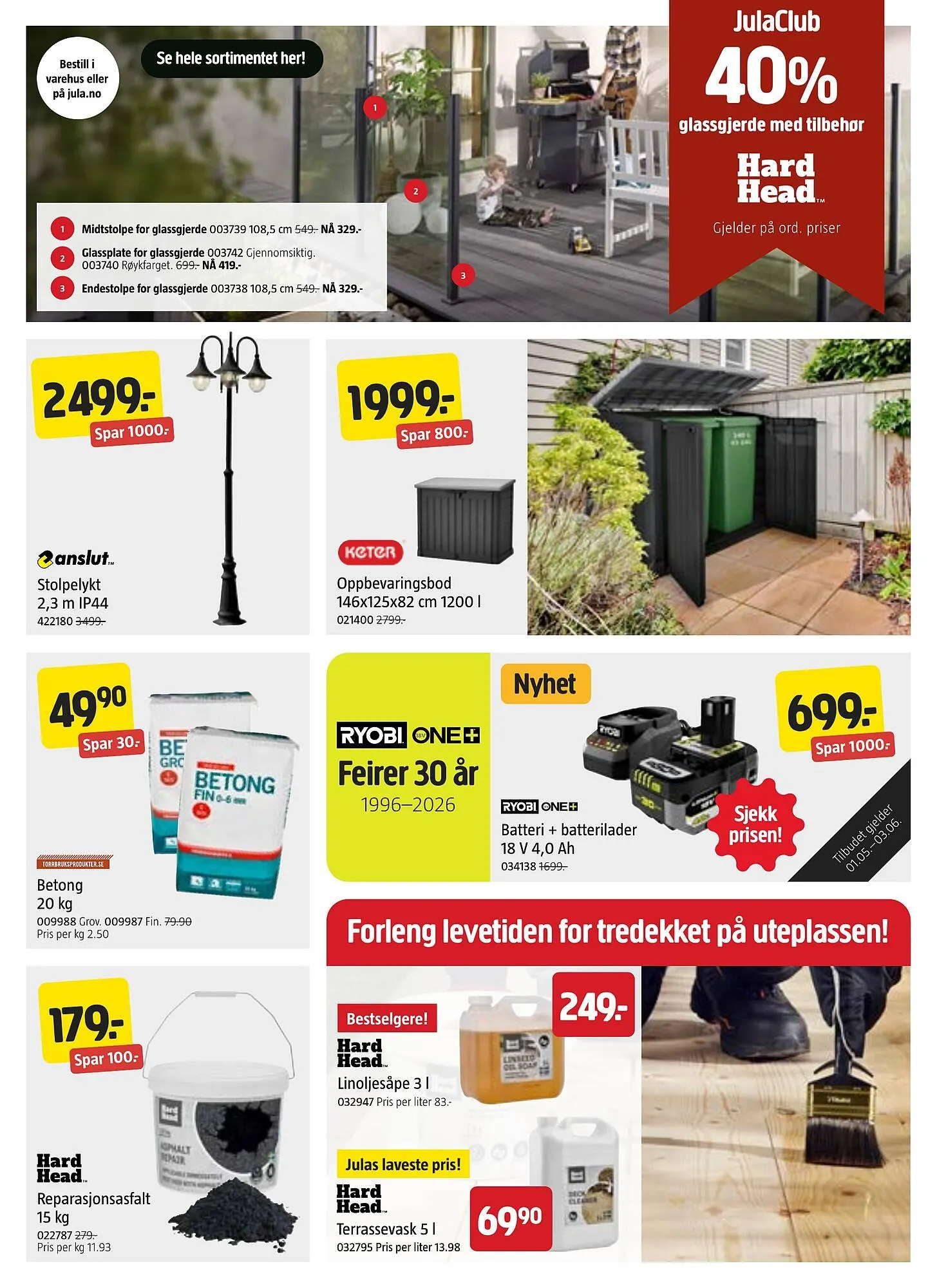 Jula kundeavis fra 7. mai til 20. mai 2026 - kundeavisside 3