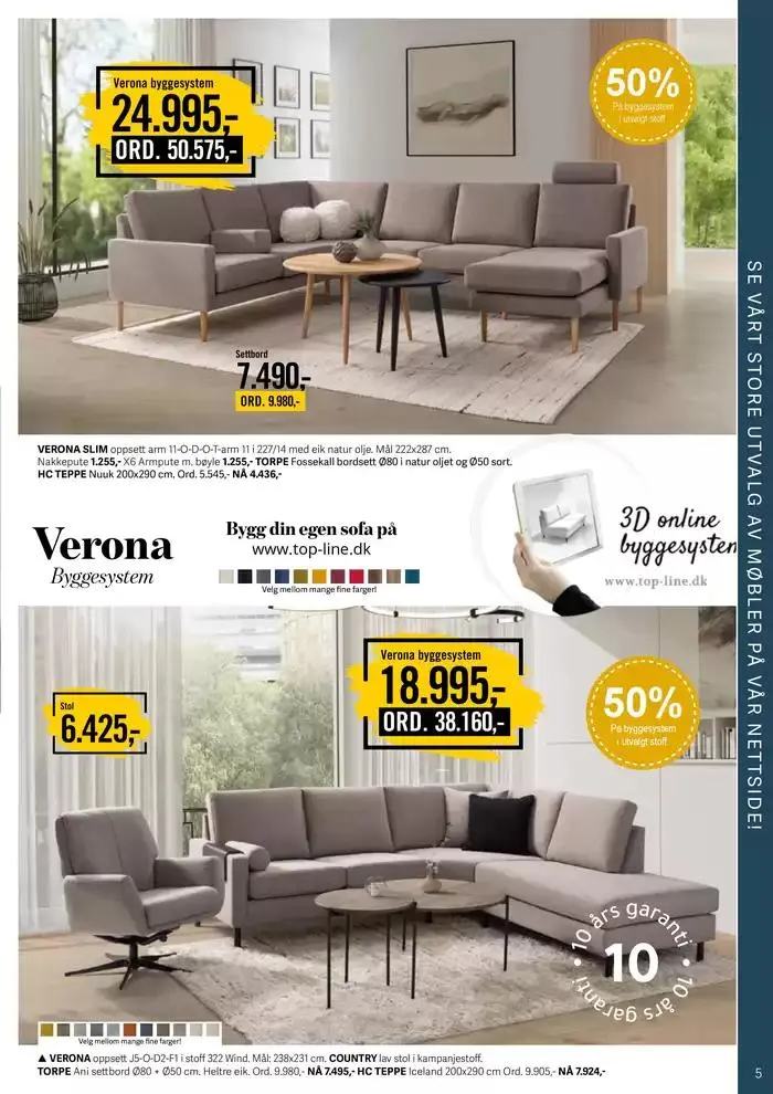 Gratis frakt og montering fra 8. januar til 28. februar 2025 - kundeavisside 5