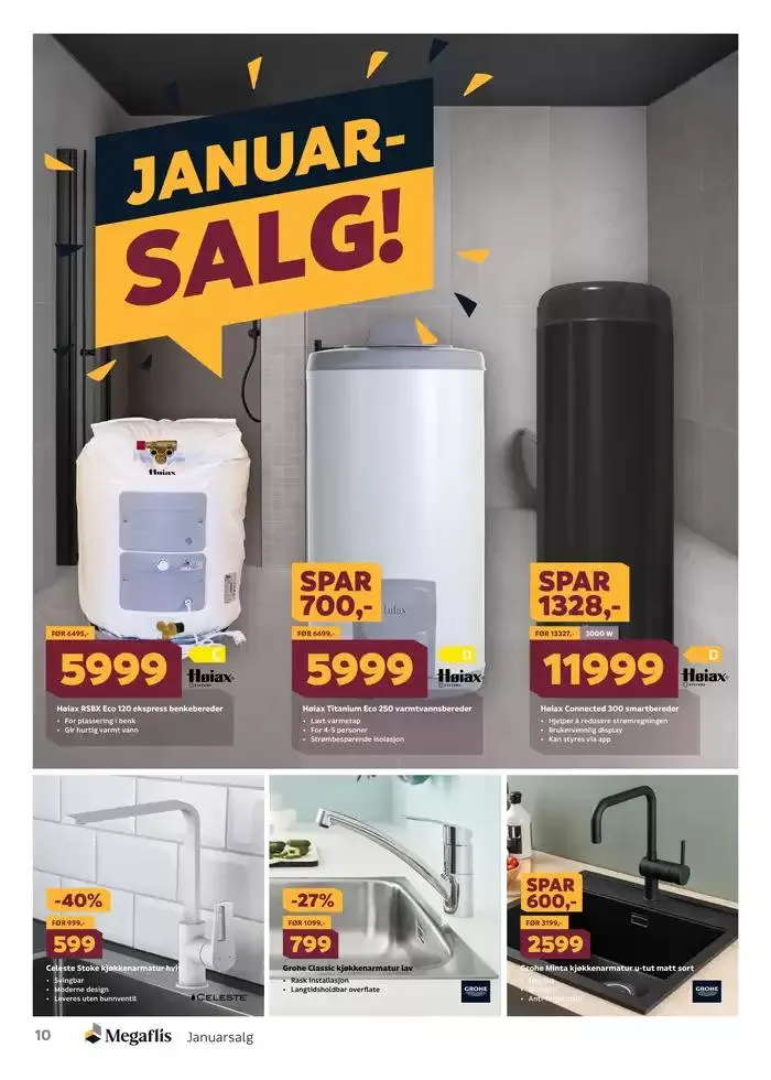 Megaflis Kundeavis fra 30. desember til 13. januar 2025 - kundeavisside 10