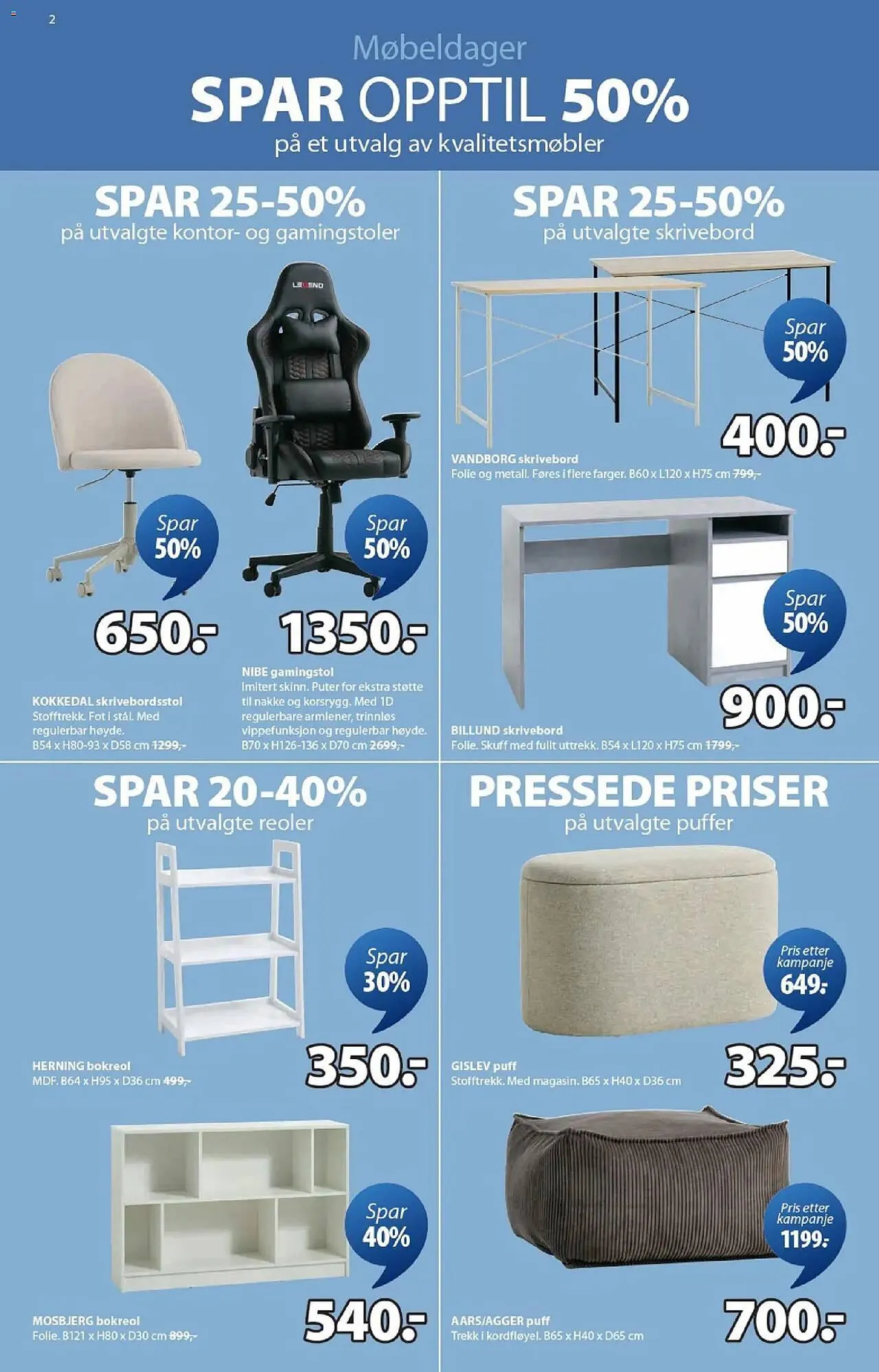 JYSK kundeavis fra 9. februar til 21. februar 2026 - kundeavisside 2