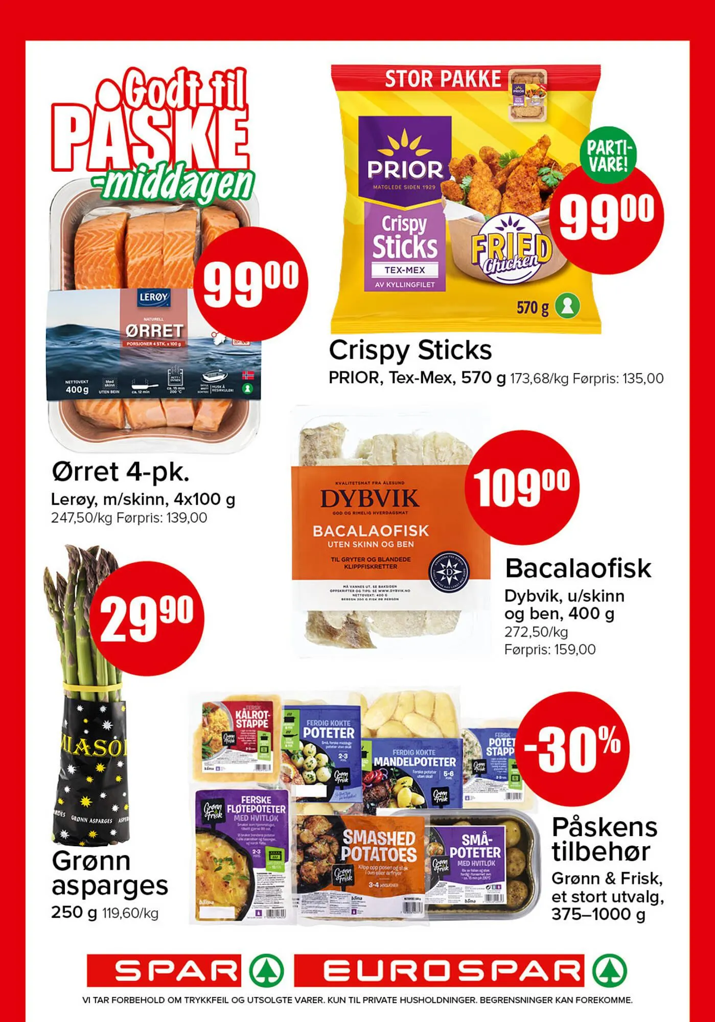 Eurospar kundeavis fra 30. mars til 5. april 2026 - kundeavisside 5