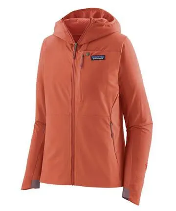 Patagonia W's R1 Crossstrata Hoody Quartz Coral