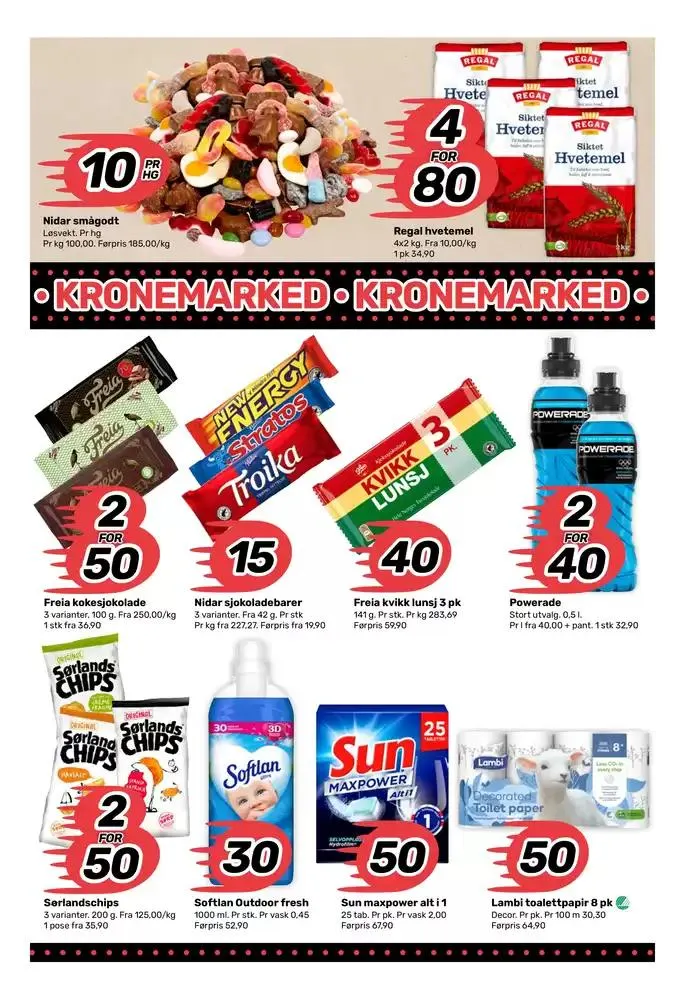 Topptilbud for smarte sparere fra 28. oktober til 3. november 2024 - kundeavisside 3