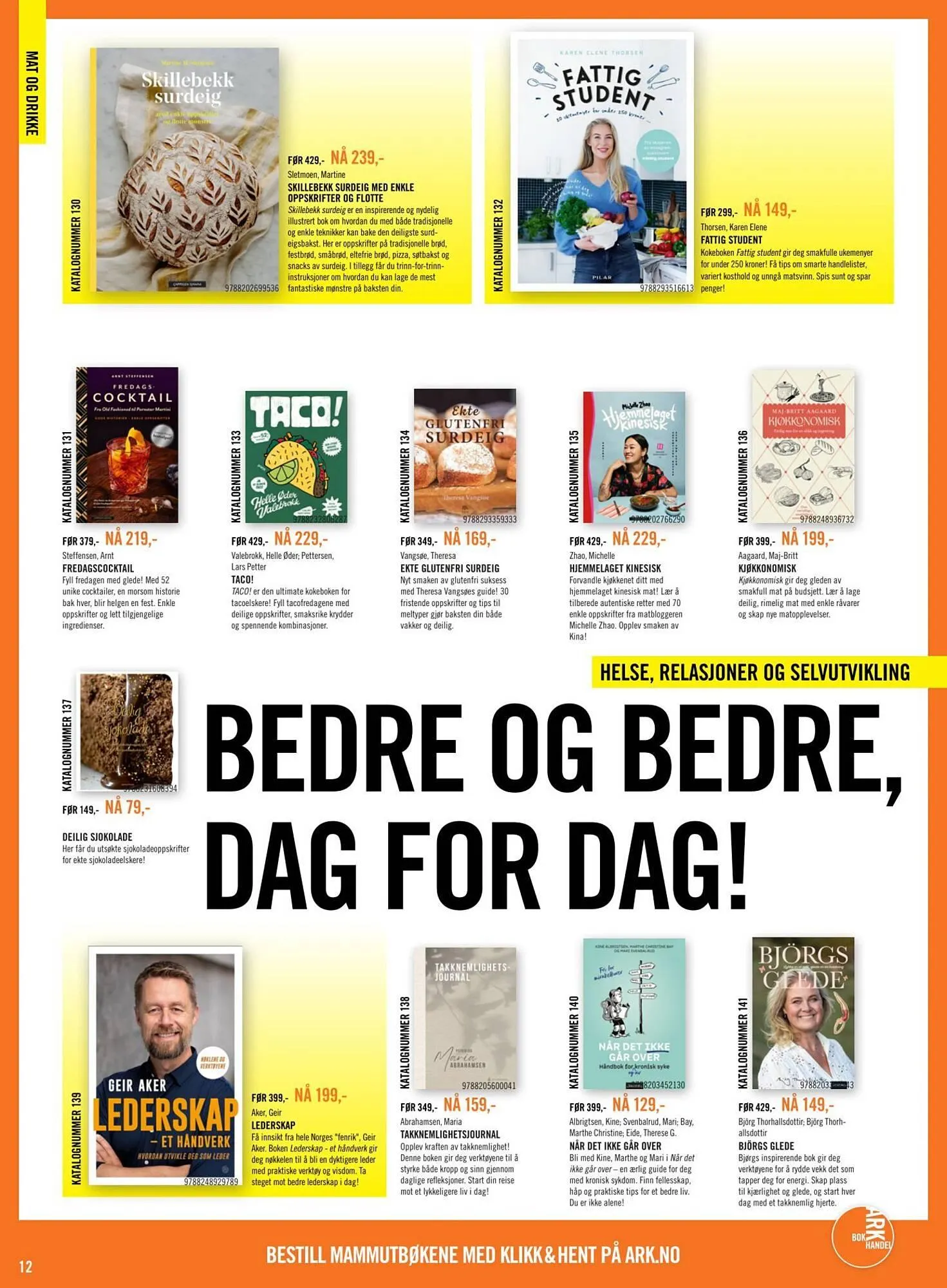 Ark Bokhandel kundeavis fra 16. februar til 9. mars 2026 - kundeavisside 12