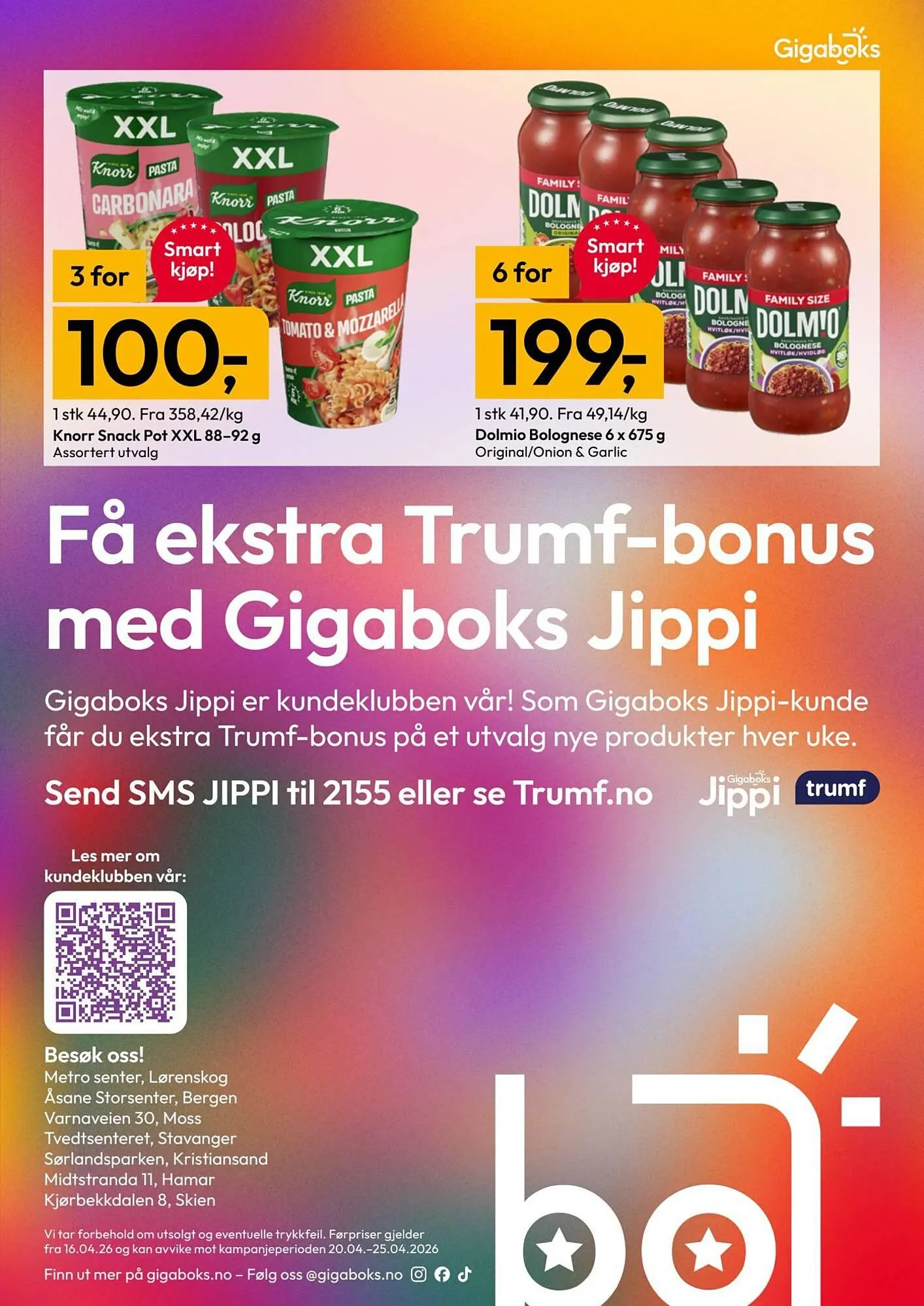 Gigaboks kundeavis fra 20. april til 25. april 2026 - kundeavisside 13