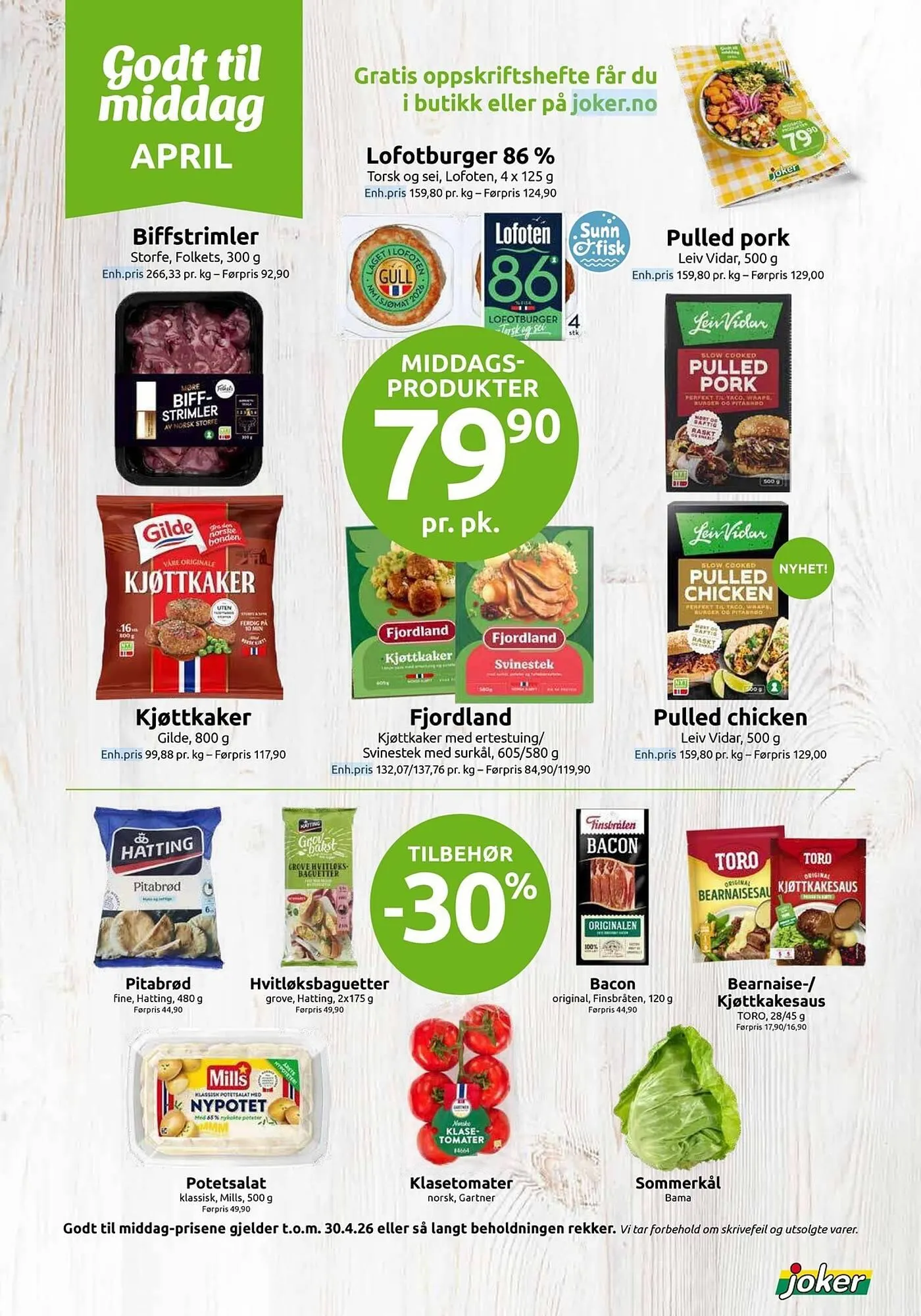 Joker kundeavis fra 14. april til 18. april 2026 - kundeavisside 6