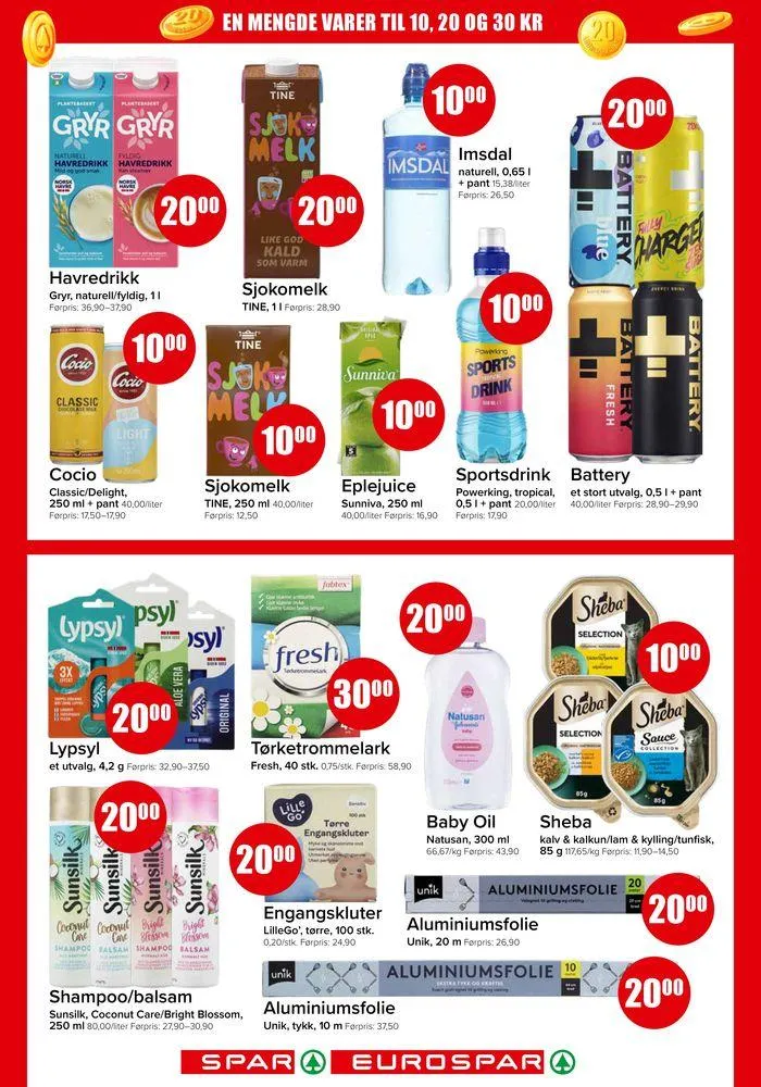 Spar Kundeavis Uke 38 fra 19. september til 3. oktober 2024 - kundeavisside 7