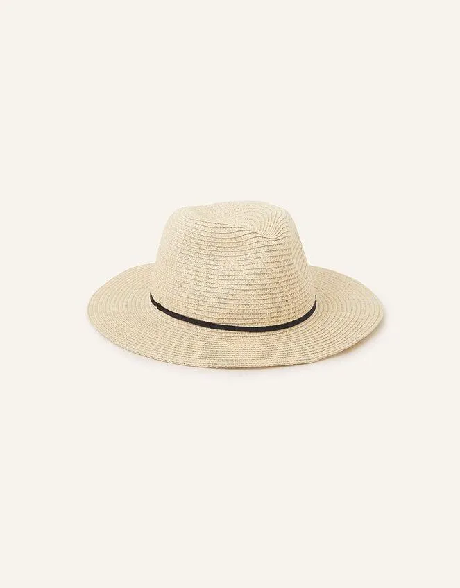 Packable Panama Hat Natural