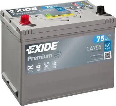 Startbatteri 75 Ah Exide