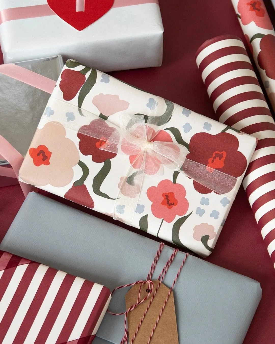 Gavepapir Flor | Interiør på nett | Lagerhaus.no