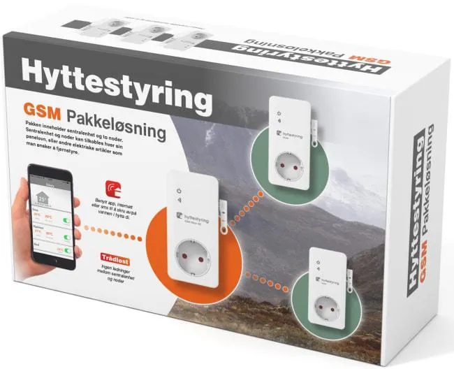 Ring Hytta varm - pakkeløsning