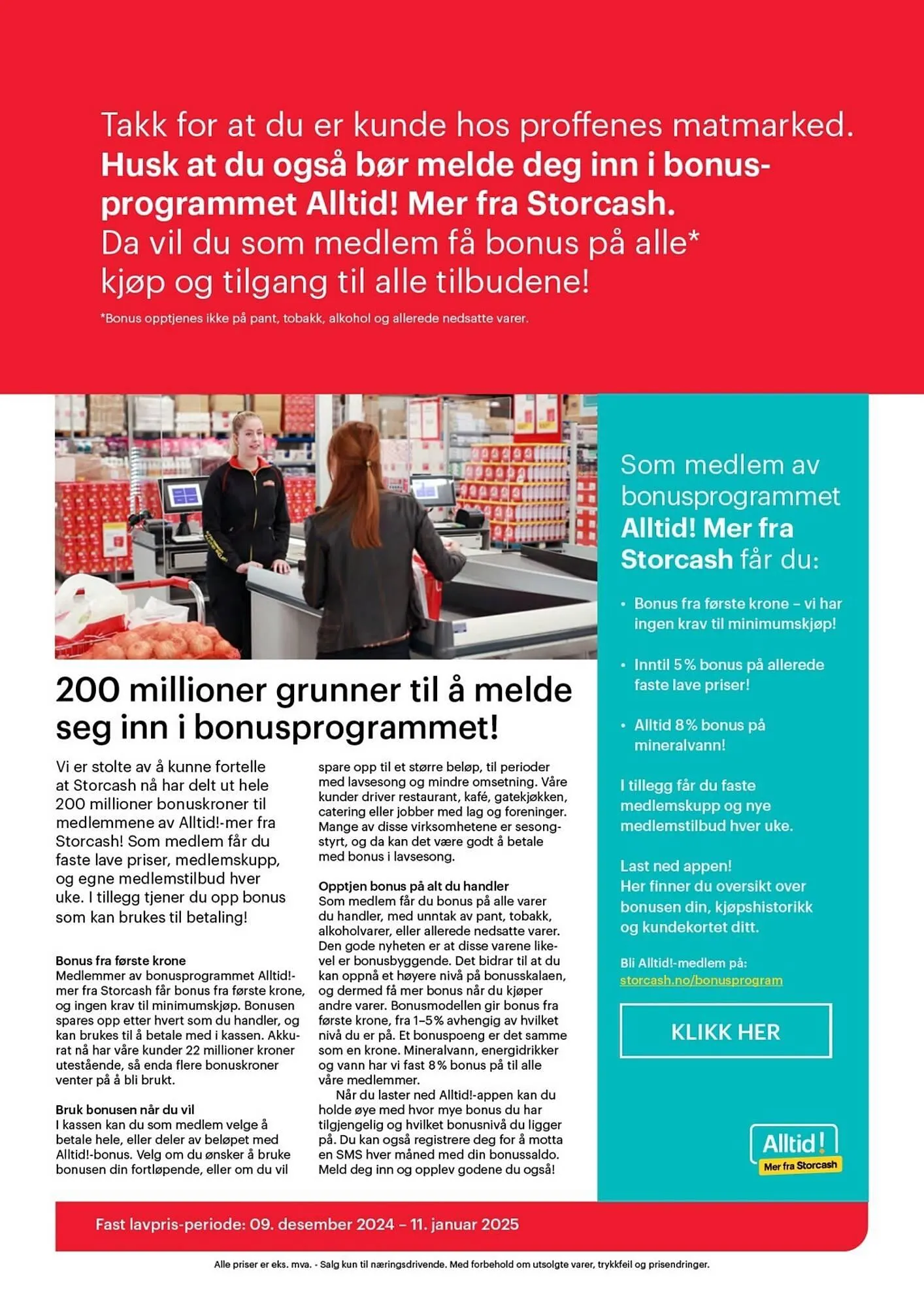 Storcash Kundeavis fra 9. desember til 11. januar 2025 - kundeavisside 20