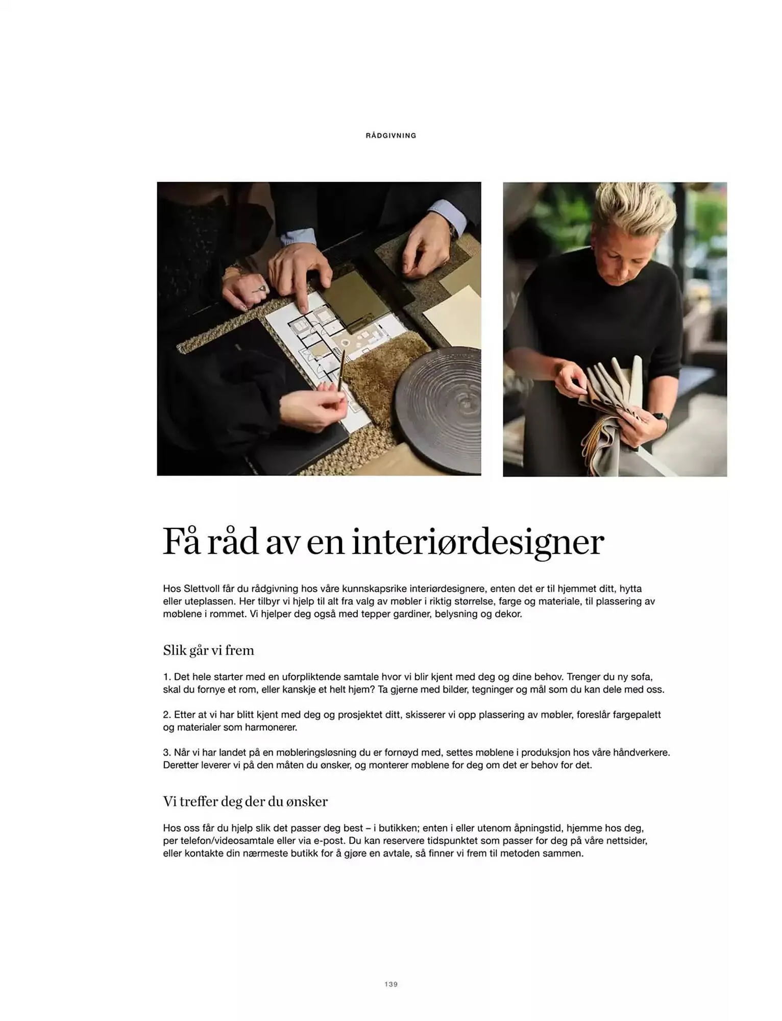 Slettvoll Kundeavis fra 27. november til 31. mars 2025 - kundeavisside 139