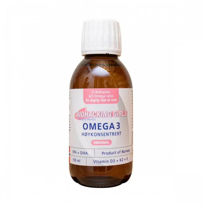 Easy Choice Biohacking Girls flytende Omega-3 150 ml