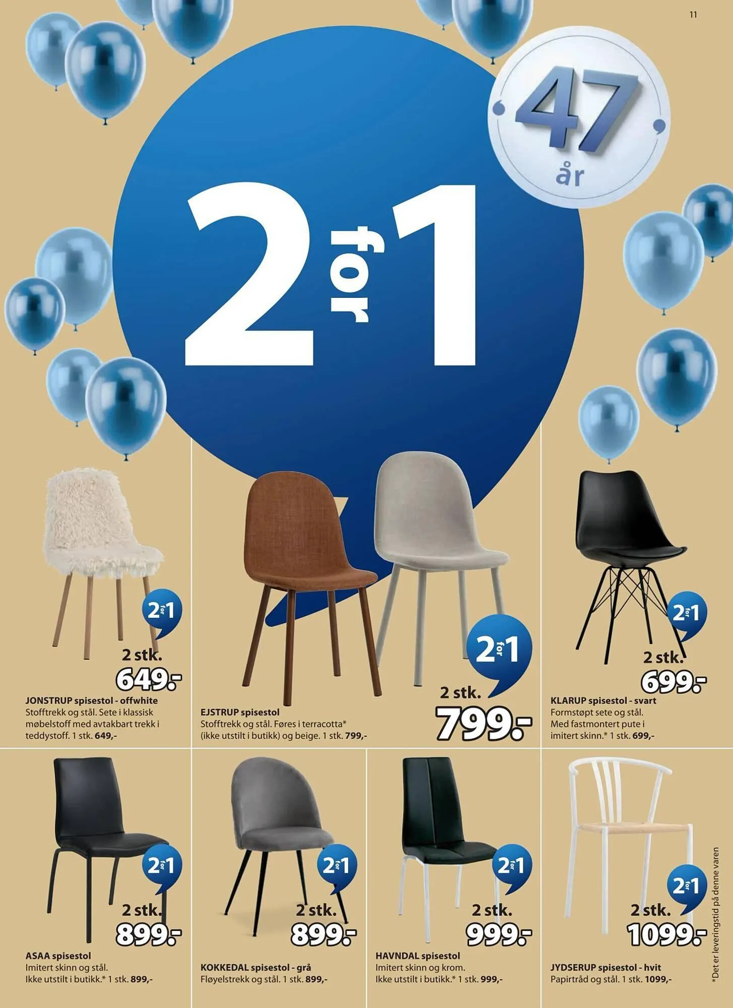 JYSK kundeavis fra 30. mars til 12. april 2026 - kundeavisside 11