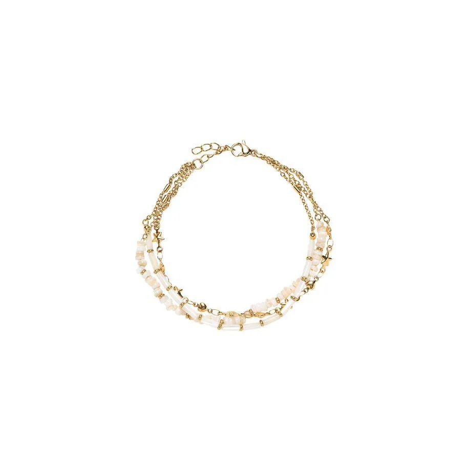 Armbånd Gullfarget Stål