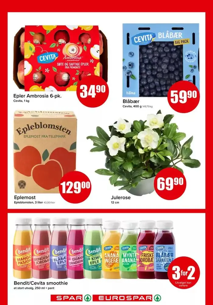 Eurospar Kundeavis fra 24. november til 8. desember 2024 - kundeavisside 4