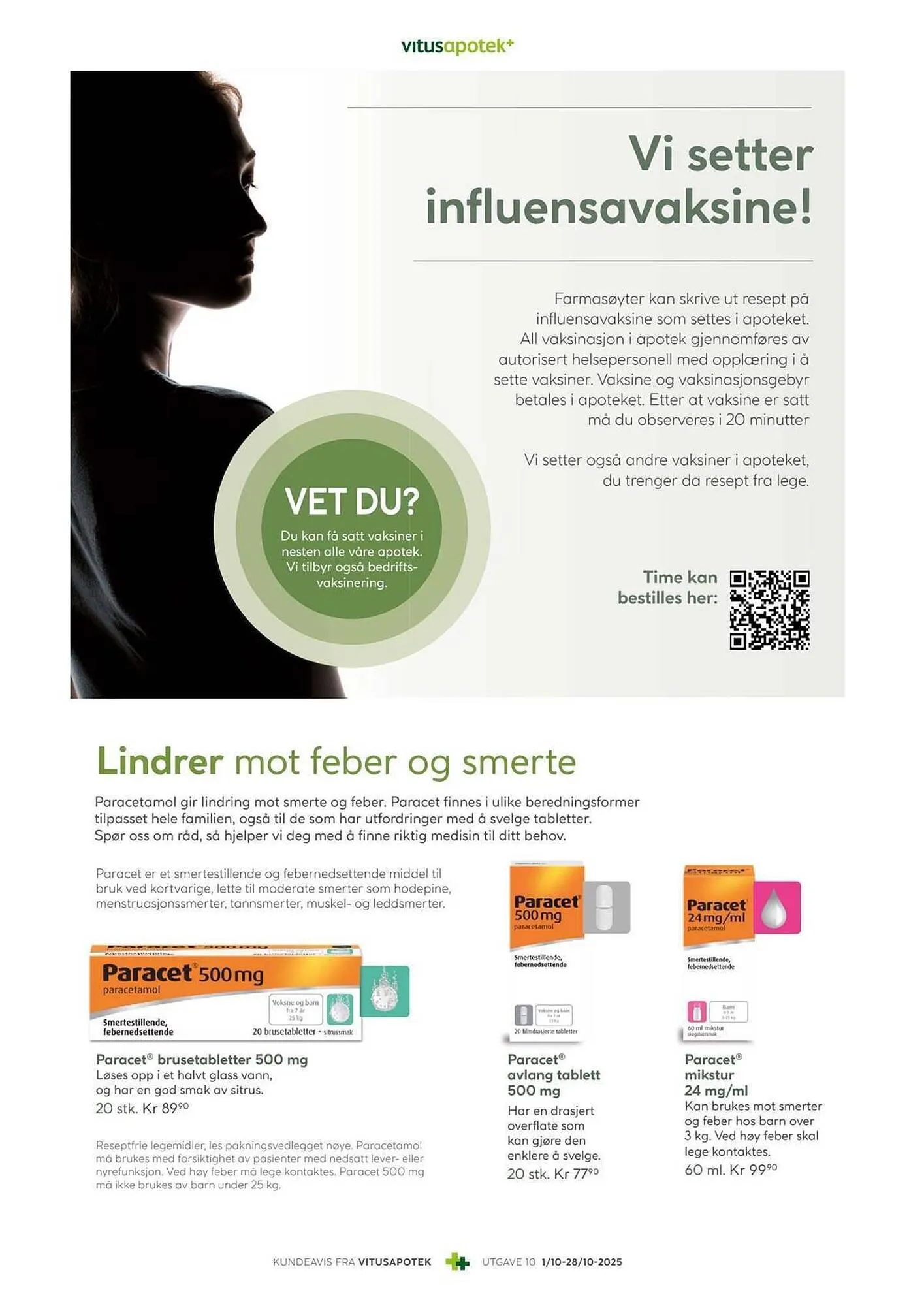 Vitusapotek kundeavis fra 1. oktober til 28. oktober 2025 - kundeavisside 7