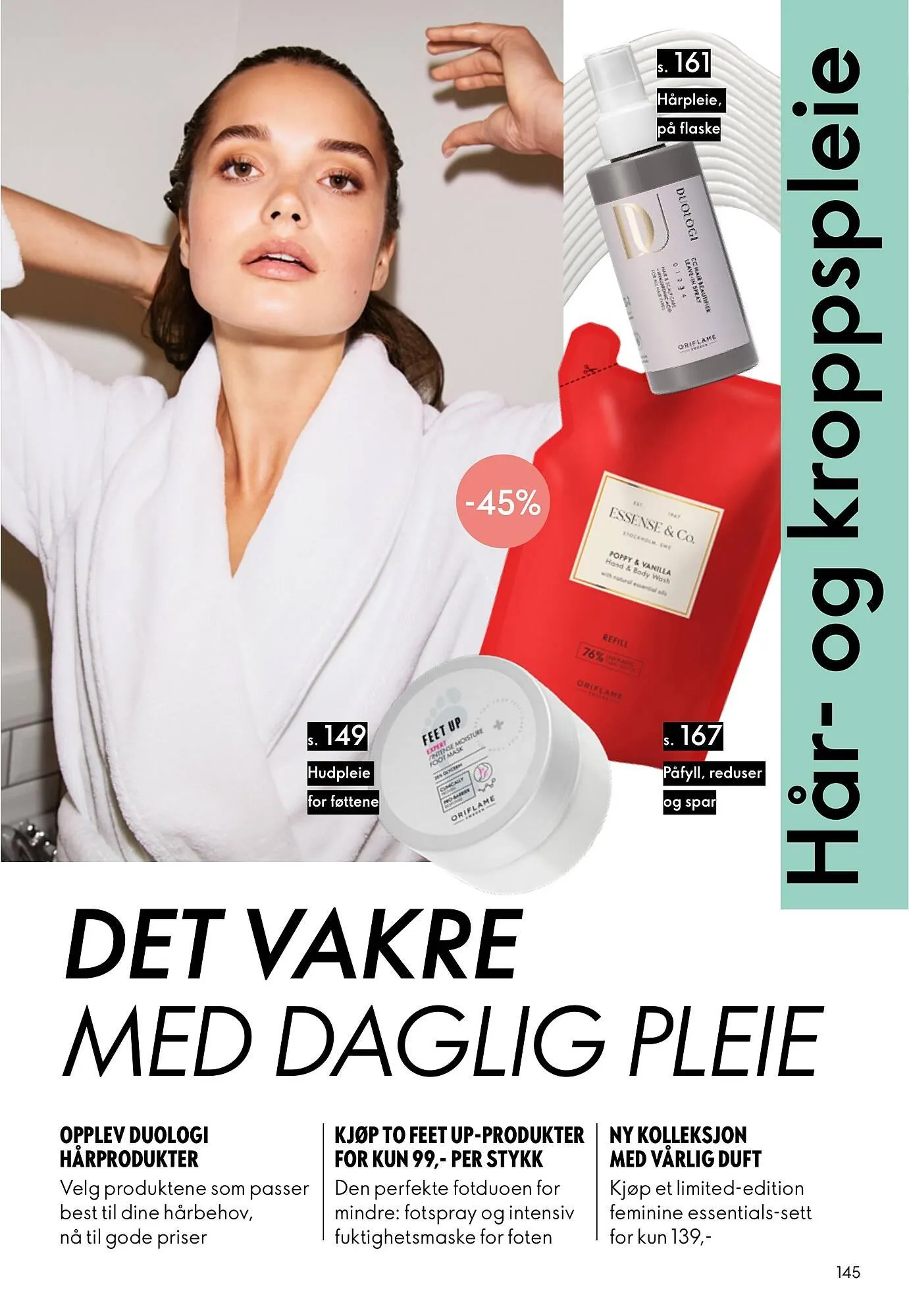 Oriflame katalog fra 18. februar til 10. mars 2026 - kundeavisside 145