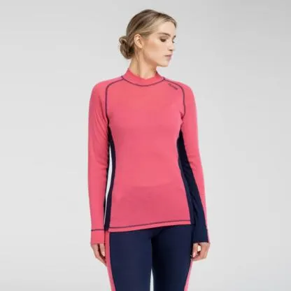 Dovre Women Active Trøye i ull, rosa