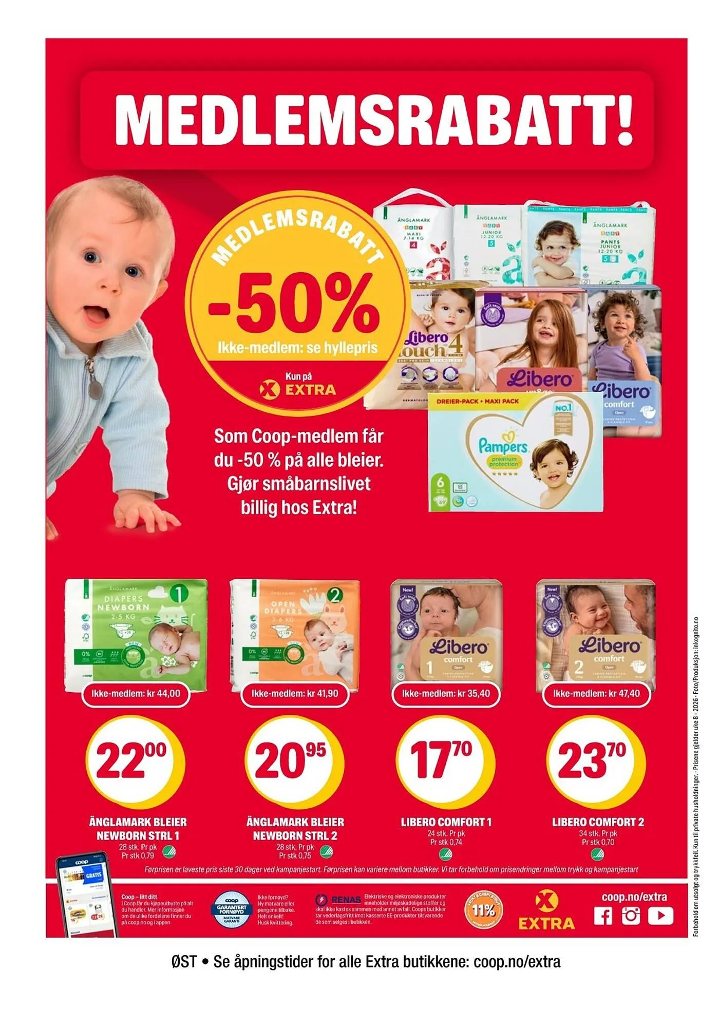 Coop Extra kundeavis fra 16. februar til 22. februar 2026 - kundeavisside 26