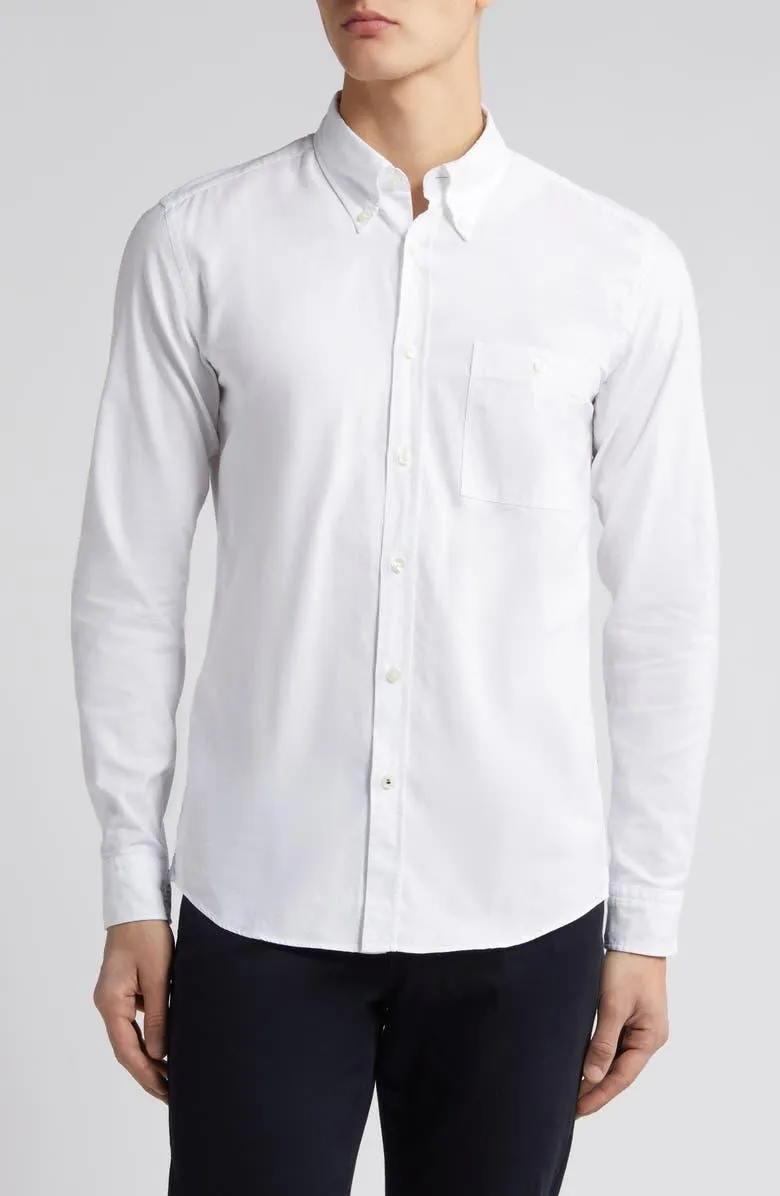 Roan Solid Button-Down Shirt