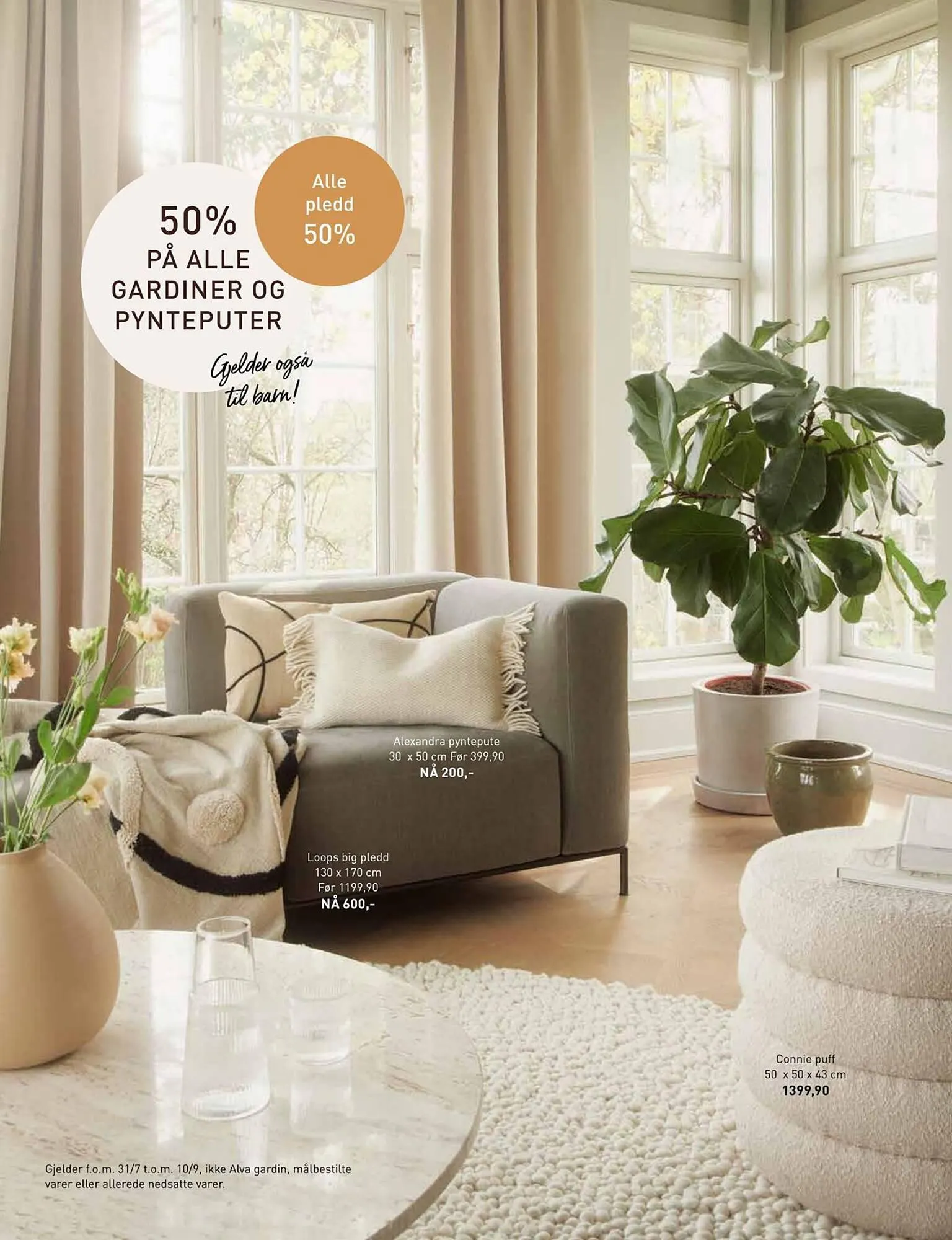 Kid Interiør Kundeavis fra 27. august til 10. september 2023 - kundeavisside 7