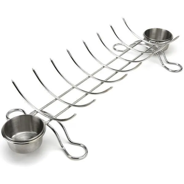 Minigrillspyd 16 stk m/serveringsbrett