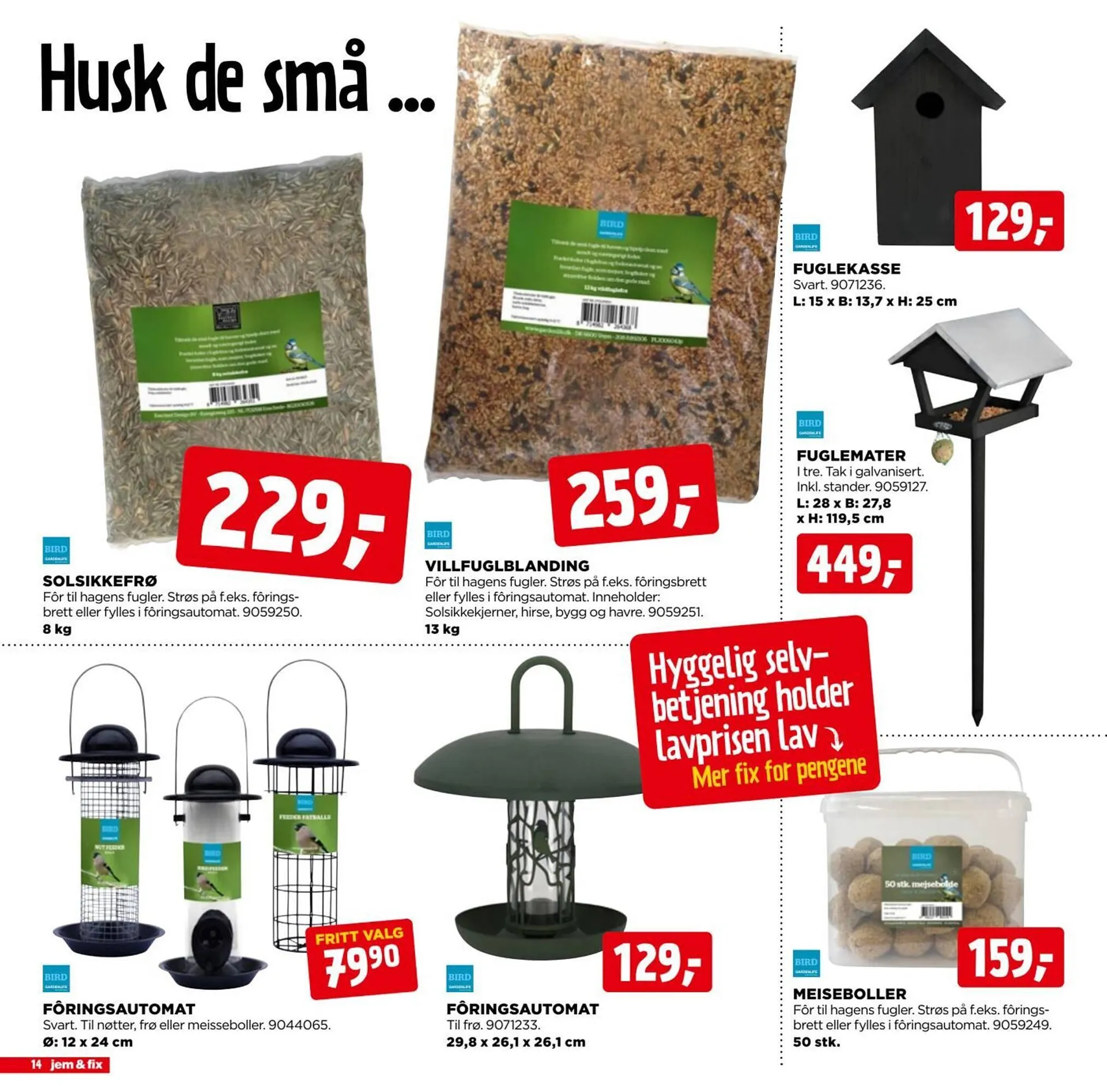 Jem & fix kundeavis fra 21. desember til 1. januar 2026 - kundeavisside 14