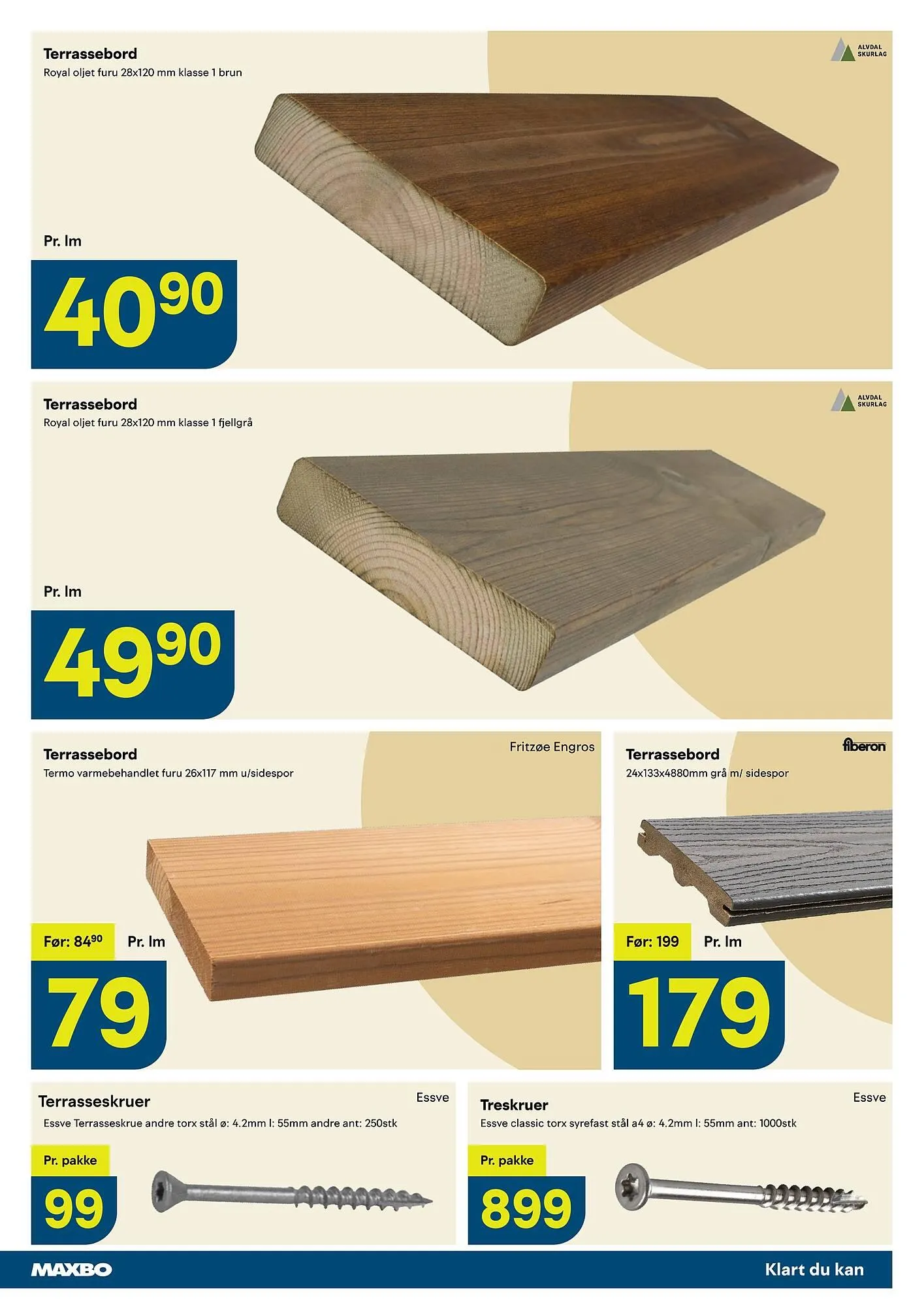 Maxbo kundeavis fra 8. april til 7. mai 2026 - kundeavisside 7