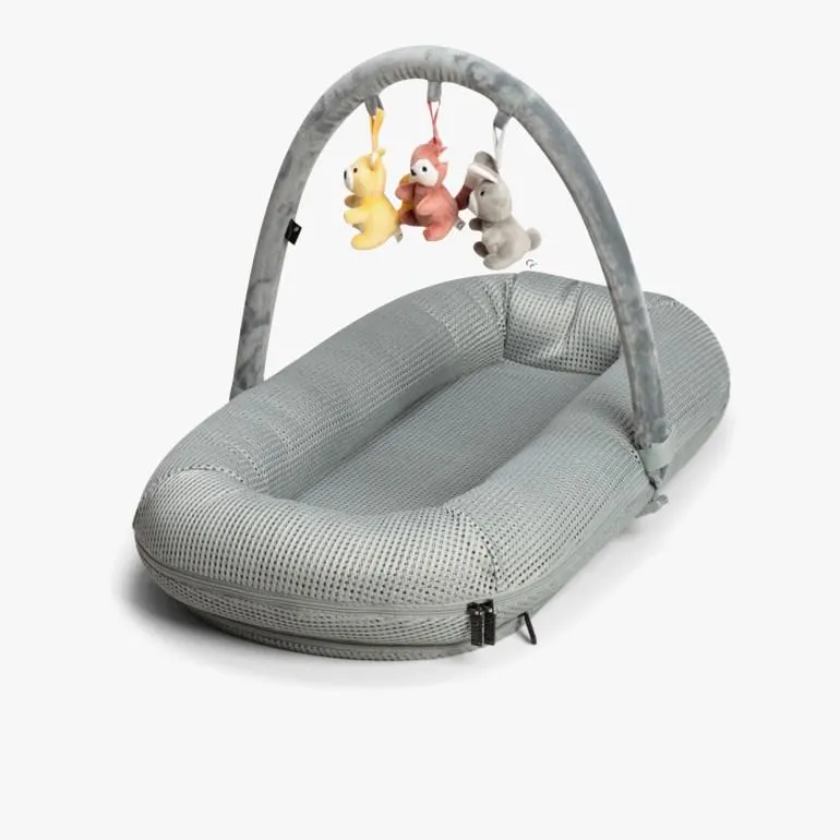 Babynest mesh, grey