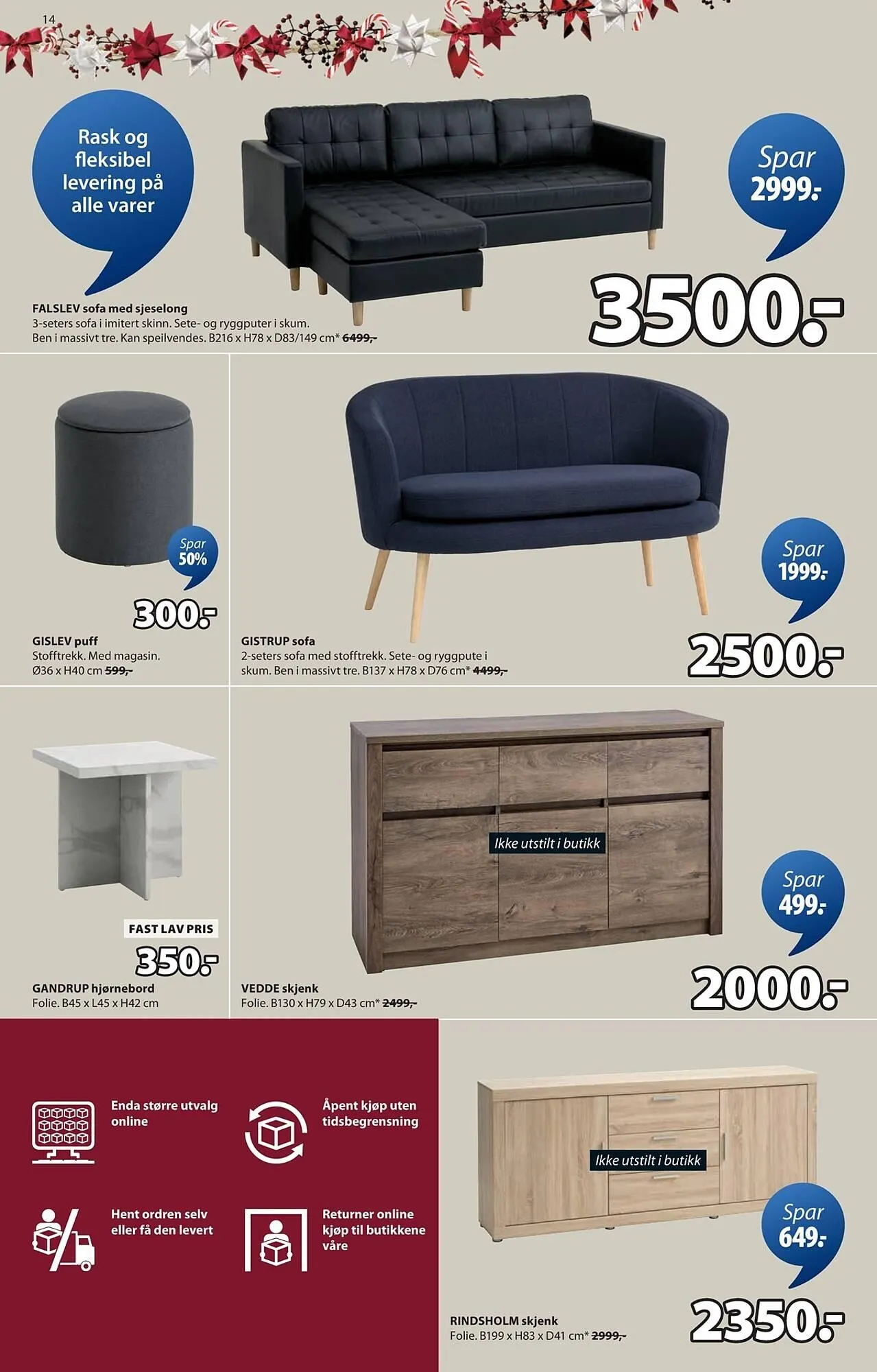 JYSK kundeavis fra 1. desember til 23. desember 2025 - kundeavisside 15