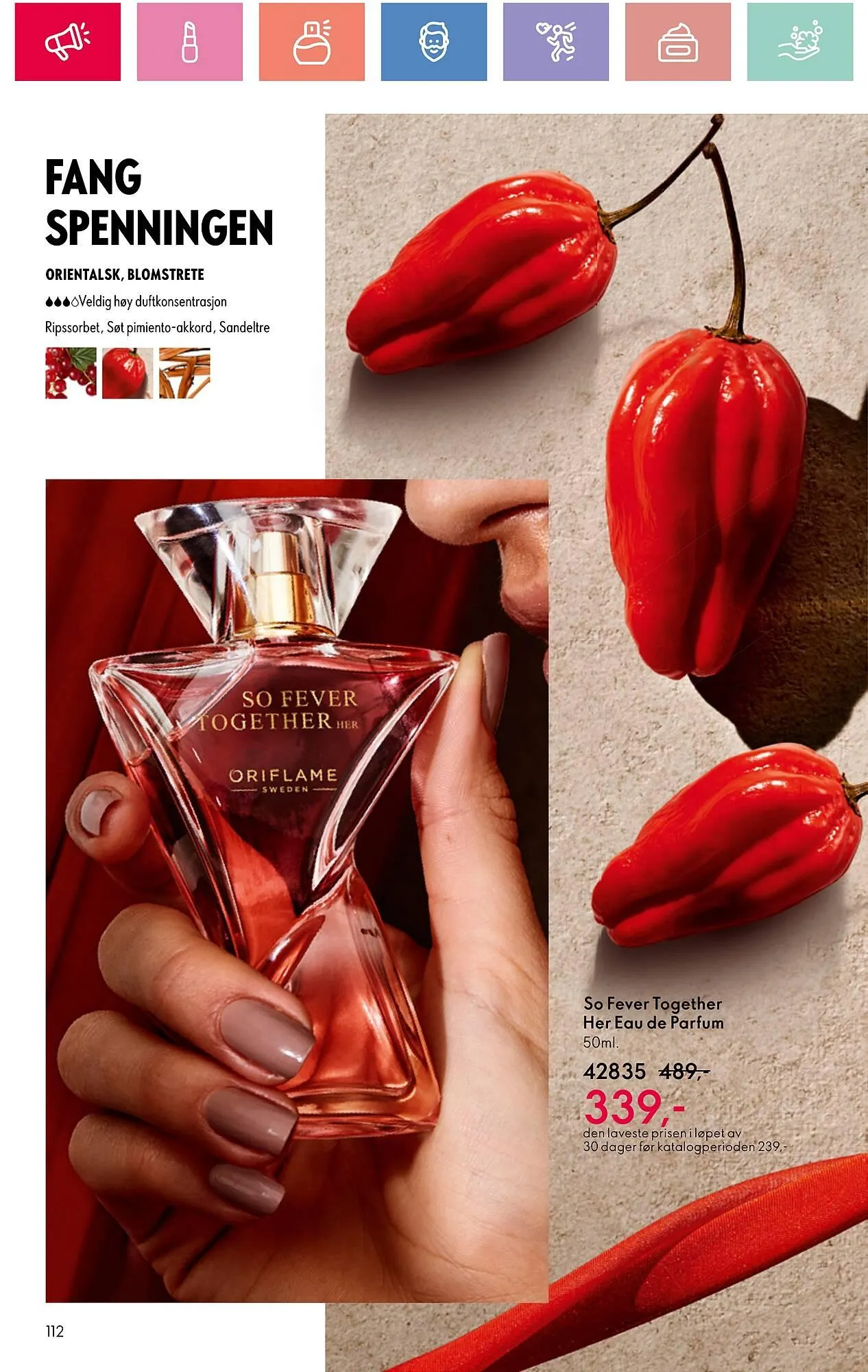 Oriflame Kundeavis fra 5. januar til 25. januar 2025 - kundeavisside 112