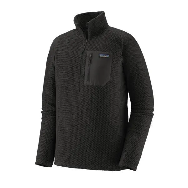 Patagonia Mens R1 Air Zip Neck Black
