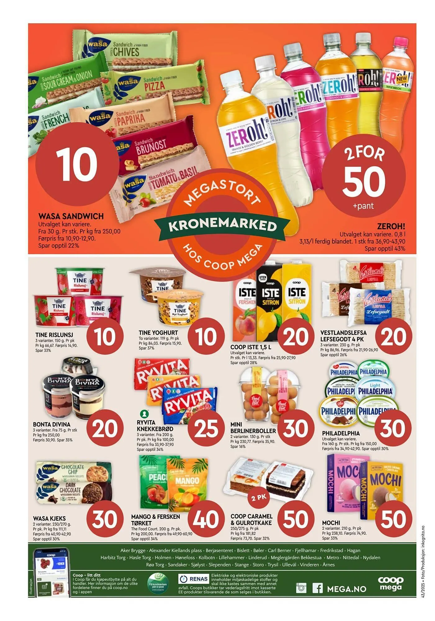 Coop Mega kundeavis fra 20. oktober til 25. oktober 2025 - kundeavisside 8