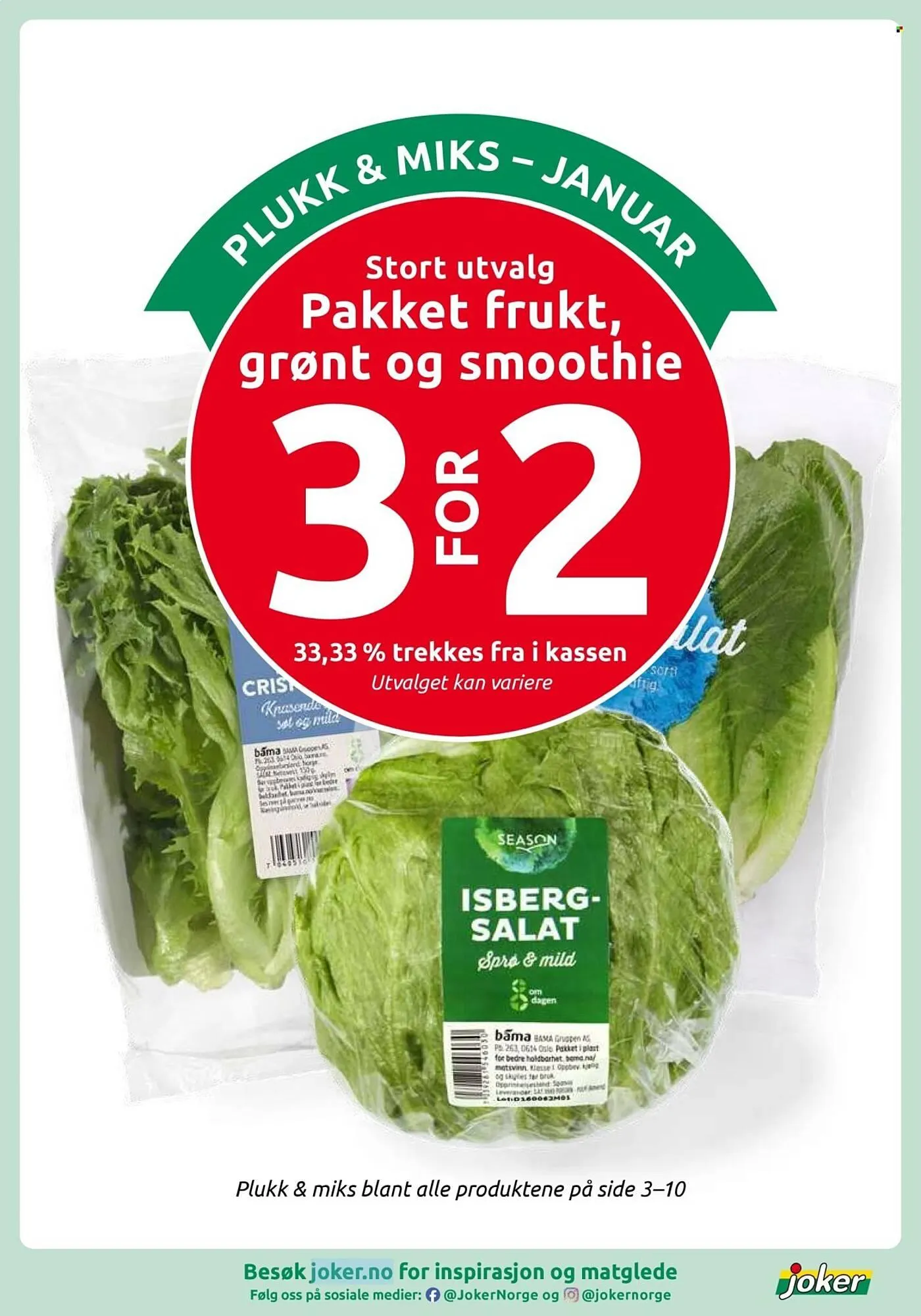 Joker kundeavis fra 6. januar til 10. januar 2026 - kundeavisside 7