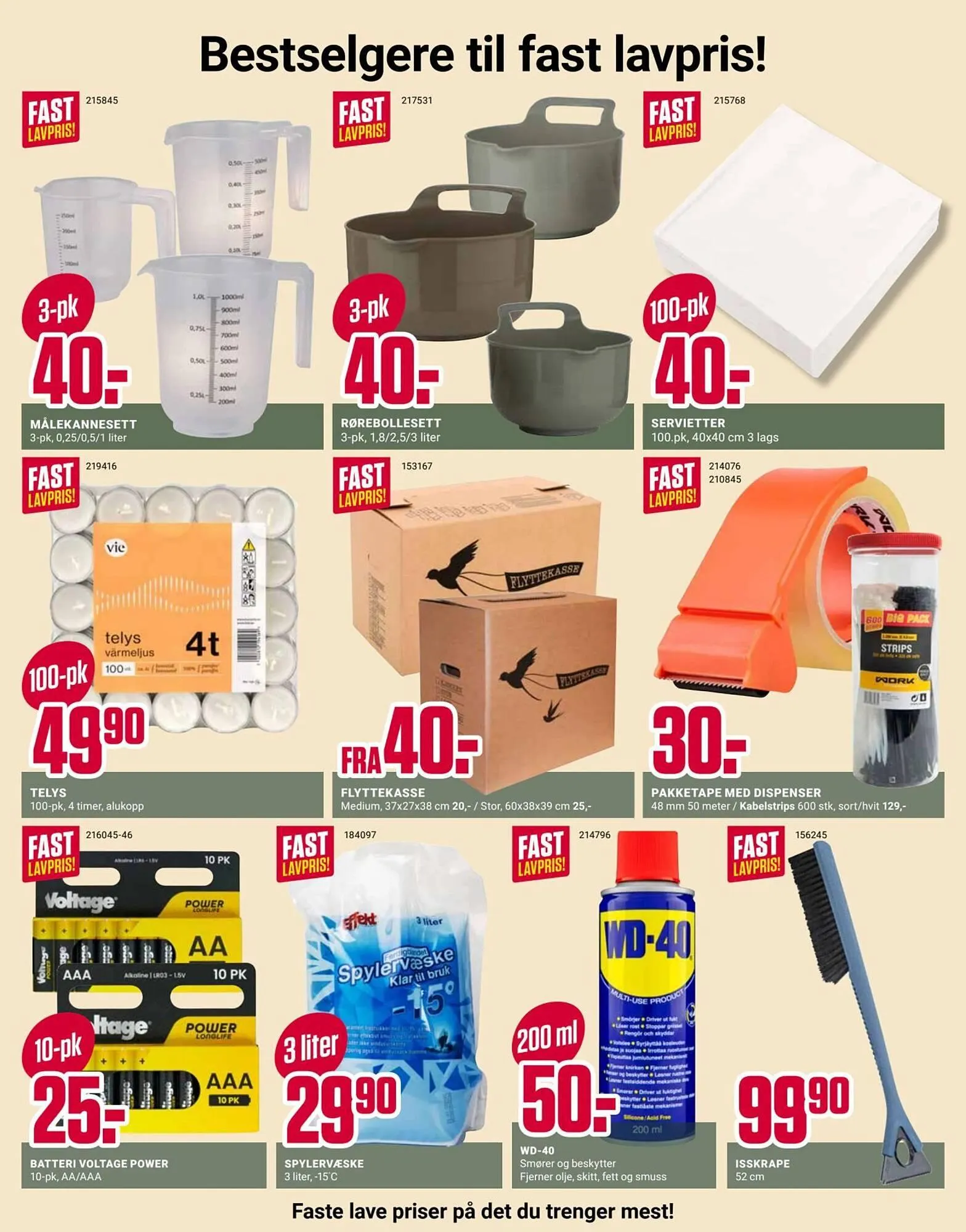 Europris kundeavis fra 30. mars til 5. april 2026 - kundeavisside 12