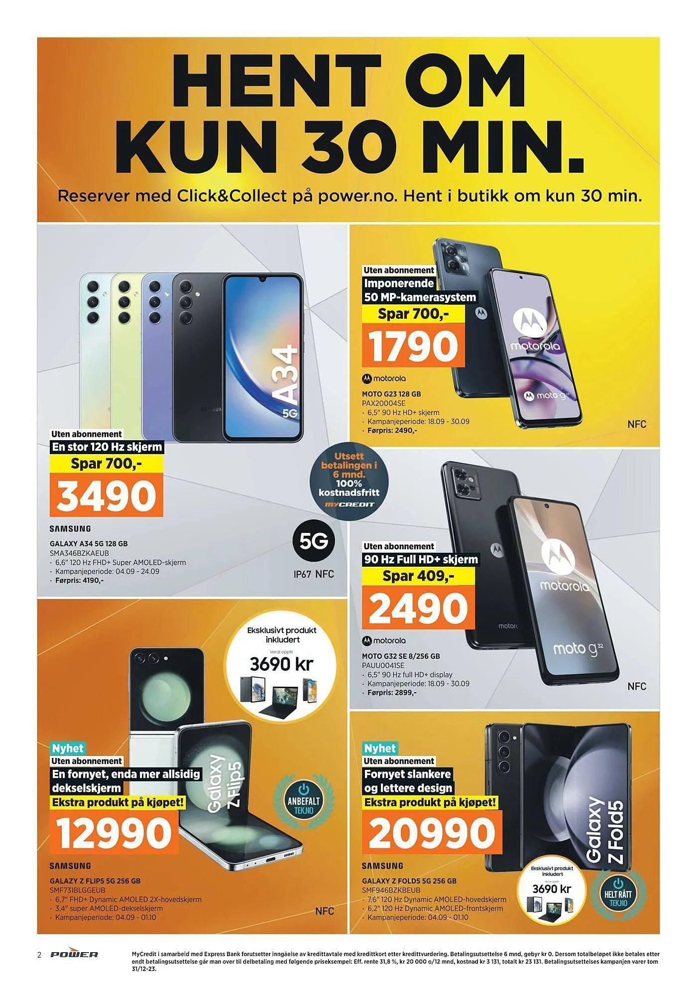POWER Kundeavis fra 17. september til 24. september 2023 - kundeavisside 2