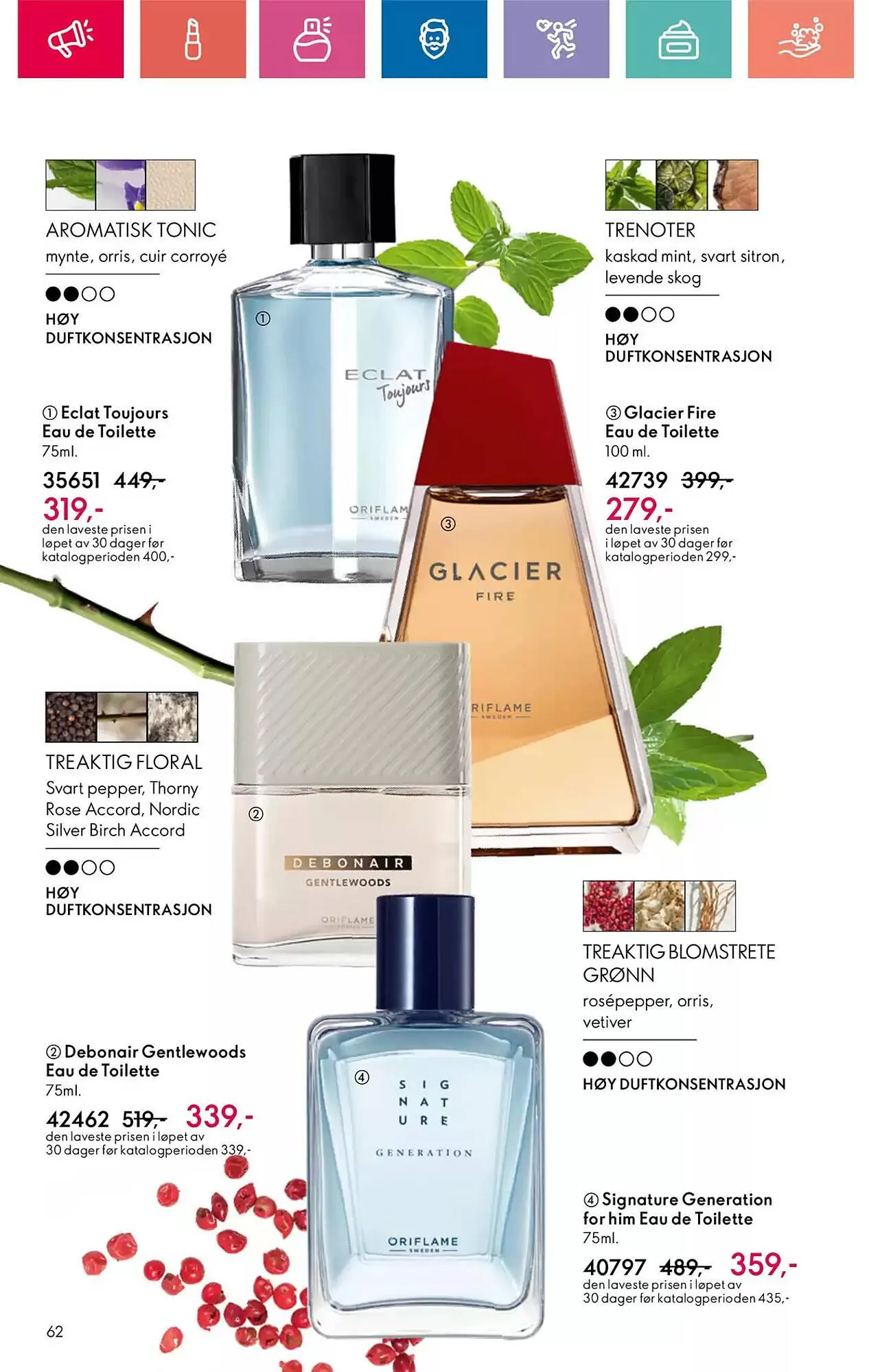 Oriflame Kundeavis fra 14. november til 4. desember 2024 - kundeavisside 62