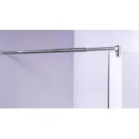 Mille Støttearm Sort 120cm 8mm