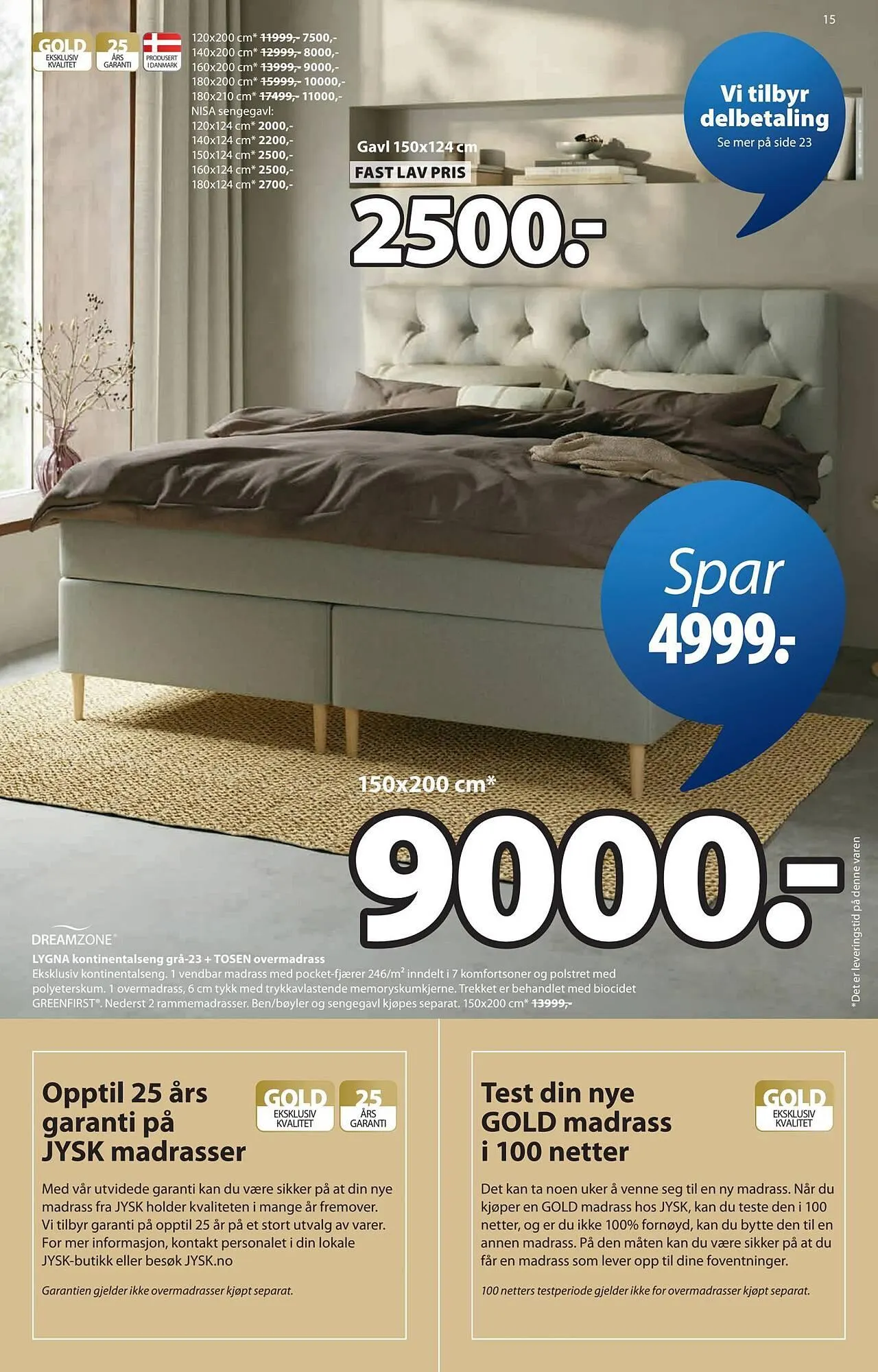 JYSK kundeavis fra 18. mai til 31. mai 2026 - kundeavisside 15
