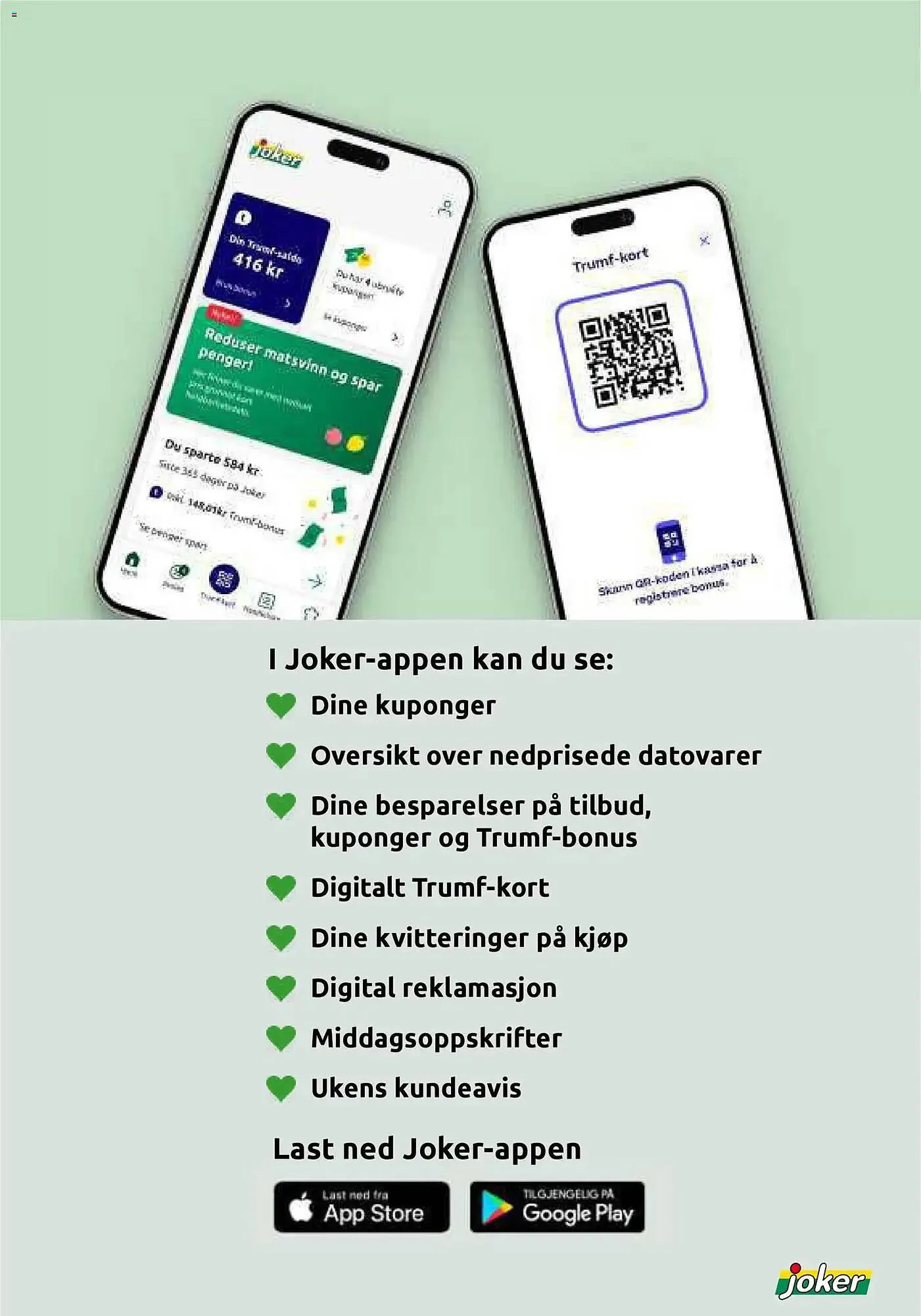 Joker kundeavis fra 17. mars til 21. mars 2026 - kundeavisside 26