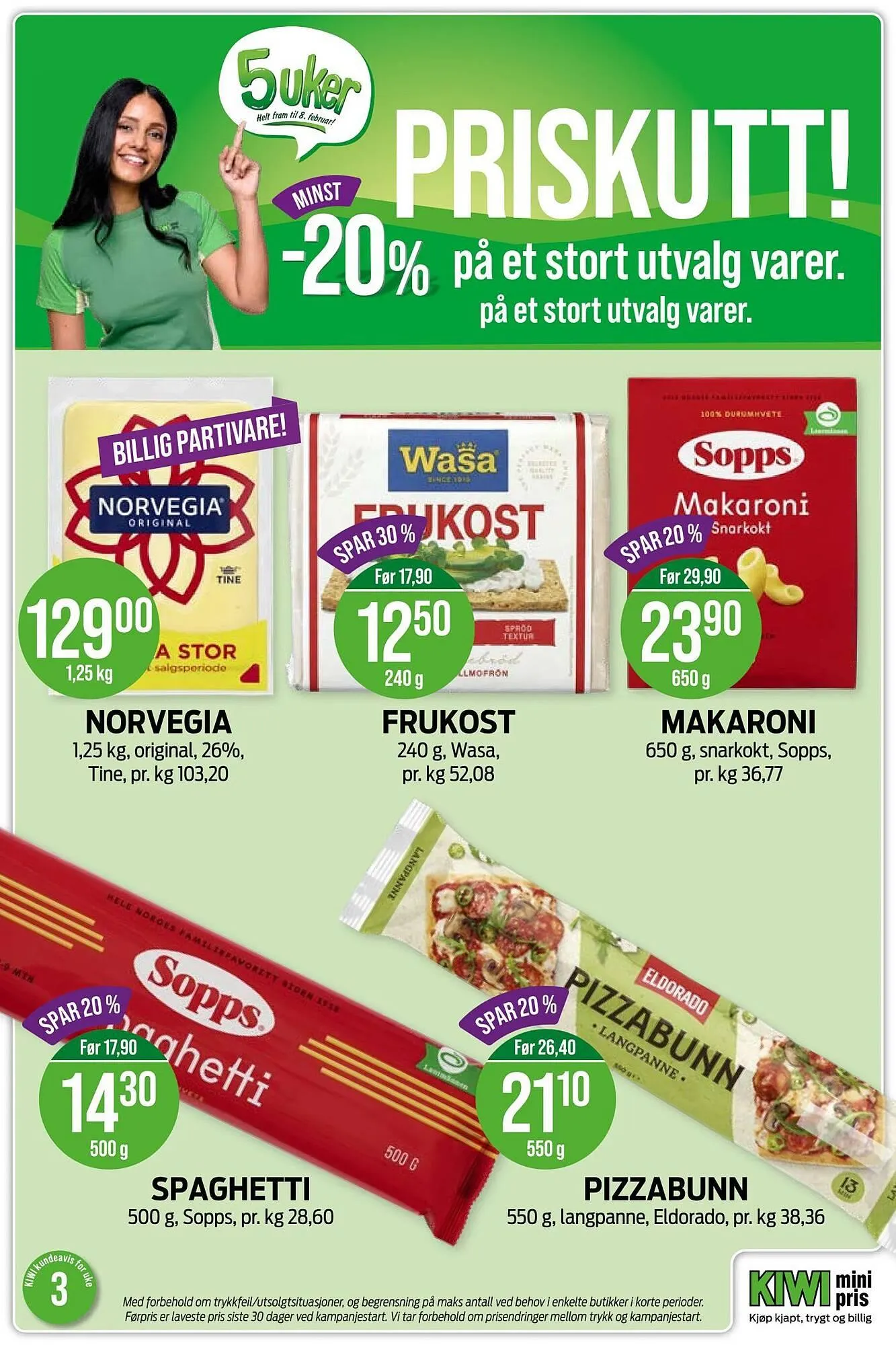 Kiwi kundeavis fra 12. januar til 19. januar 2026 - kundeavisside 17